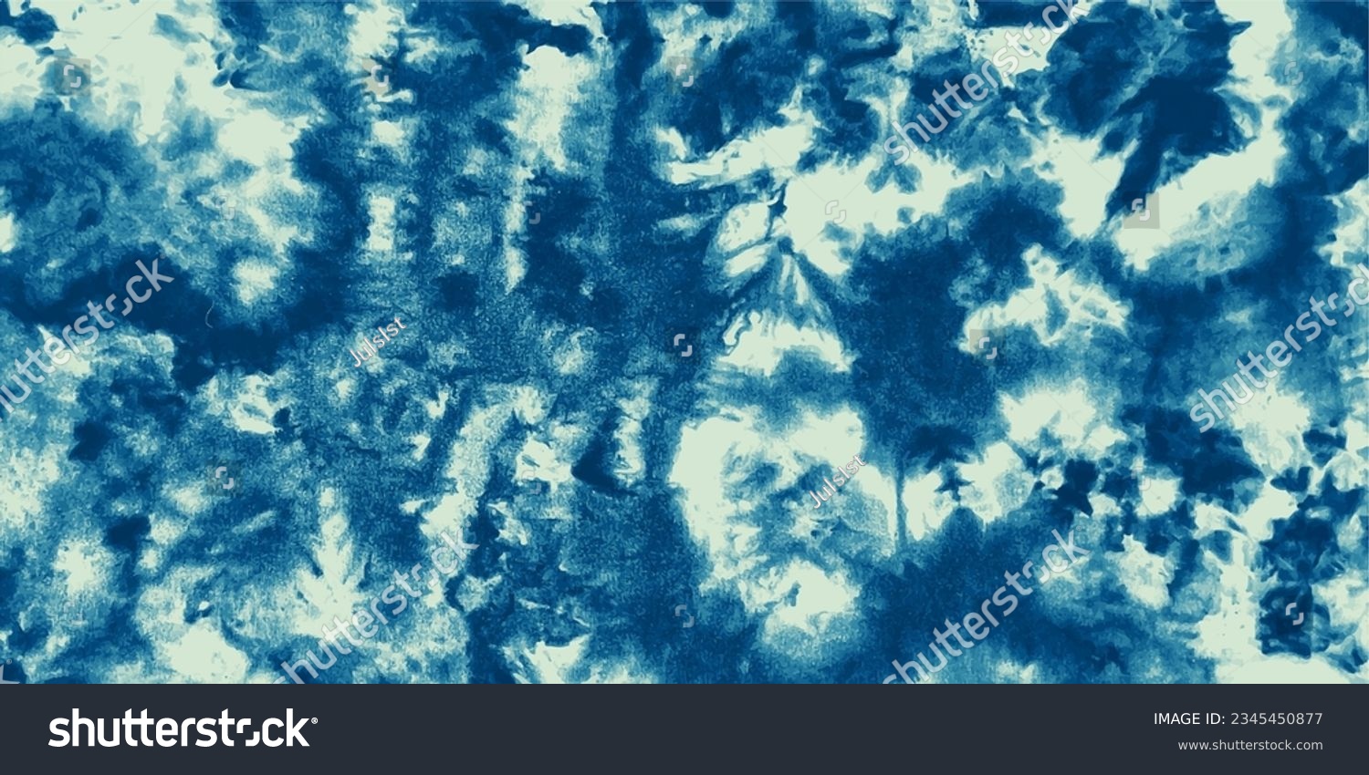 Tie dye background Geometric tradition pattern texture Vector illustration Shibori Abstract batik brush repeat fabric pattern creativity design Hand ornamental painted Dark blue, indigo #2345450877