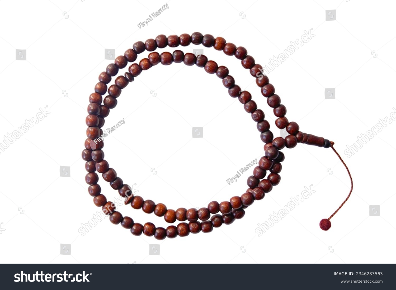 tasbih. Prayer beads. Islamic background. Ramadan kareem. Selective focus #2346283563