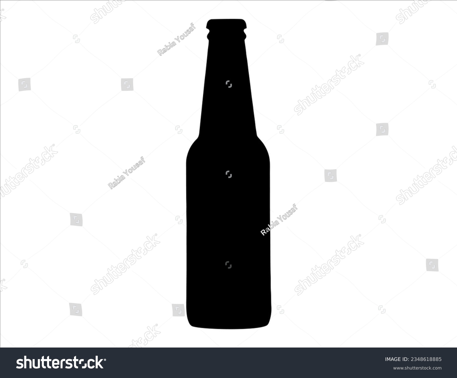 Beet bottle silhouette vector art - Royalty Free Stock Vector ...