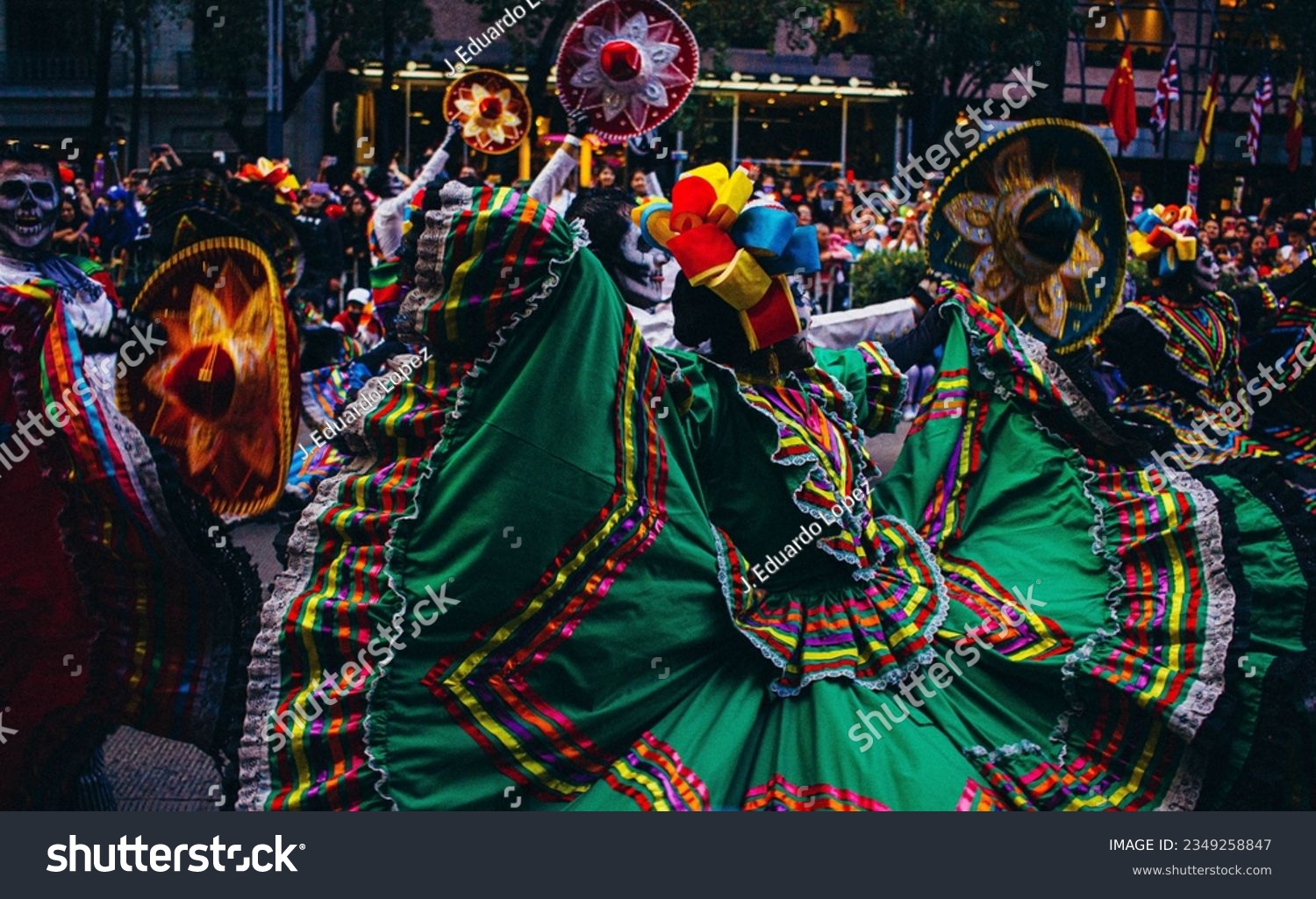 Day of the Dead Parade Mexico City #2349258847