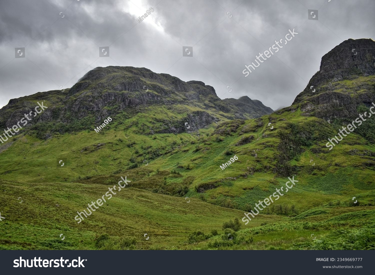 Glen coe Valley Scottish Highlands #2349669777