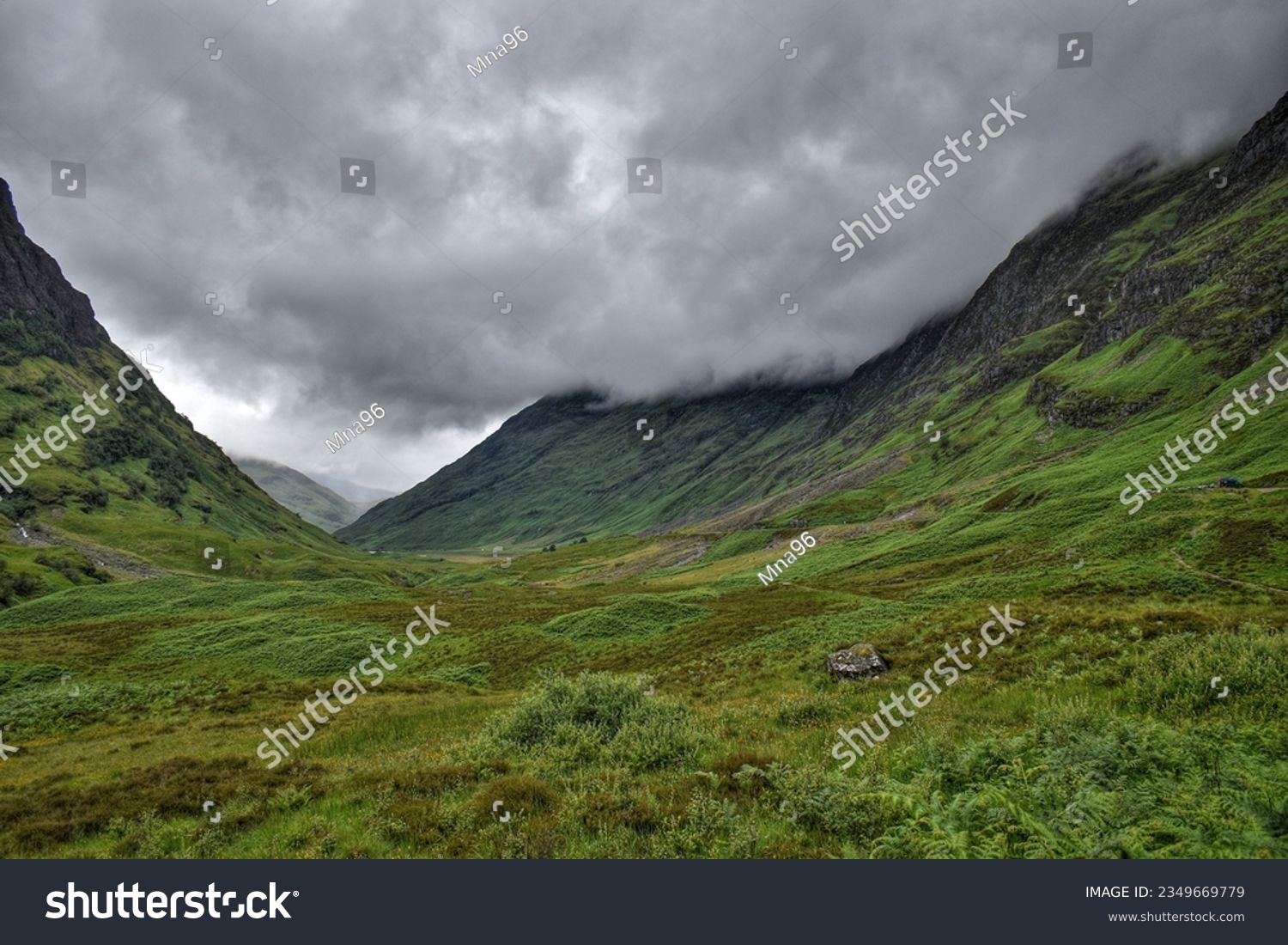 Glen coe Valley Scottish Highlands #2349669779