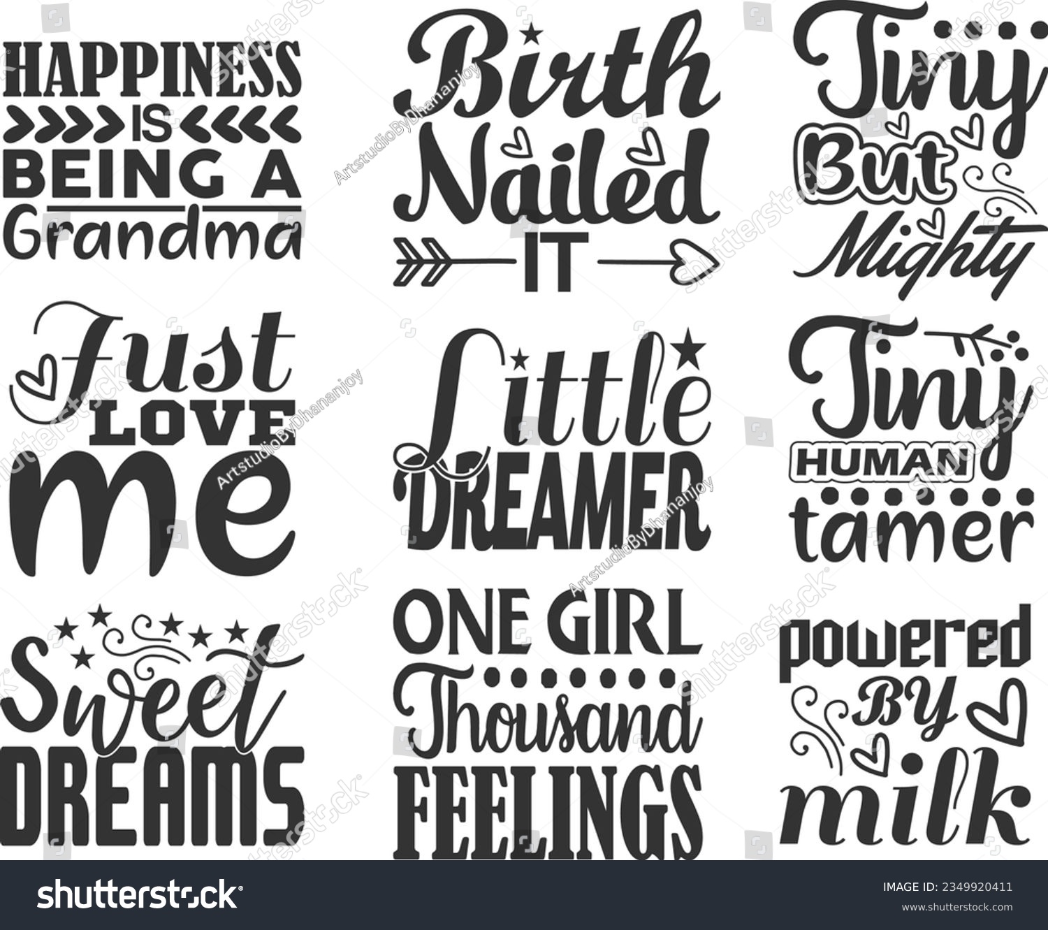 Free Girl power Quotes SVG Bundle - Royalty Free Stock Vector ...