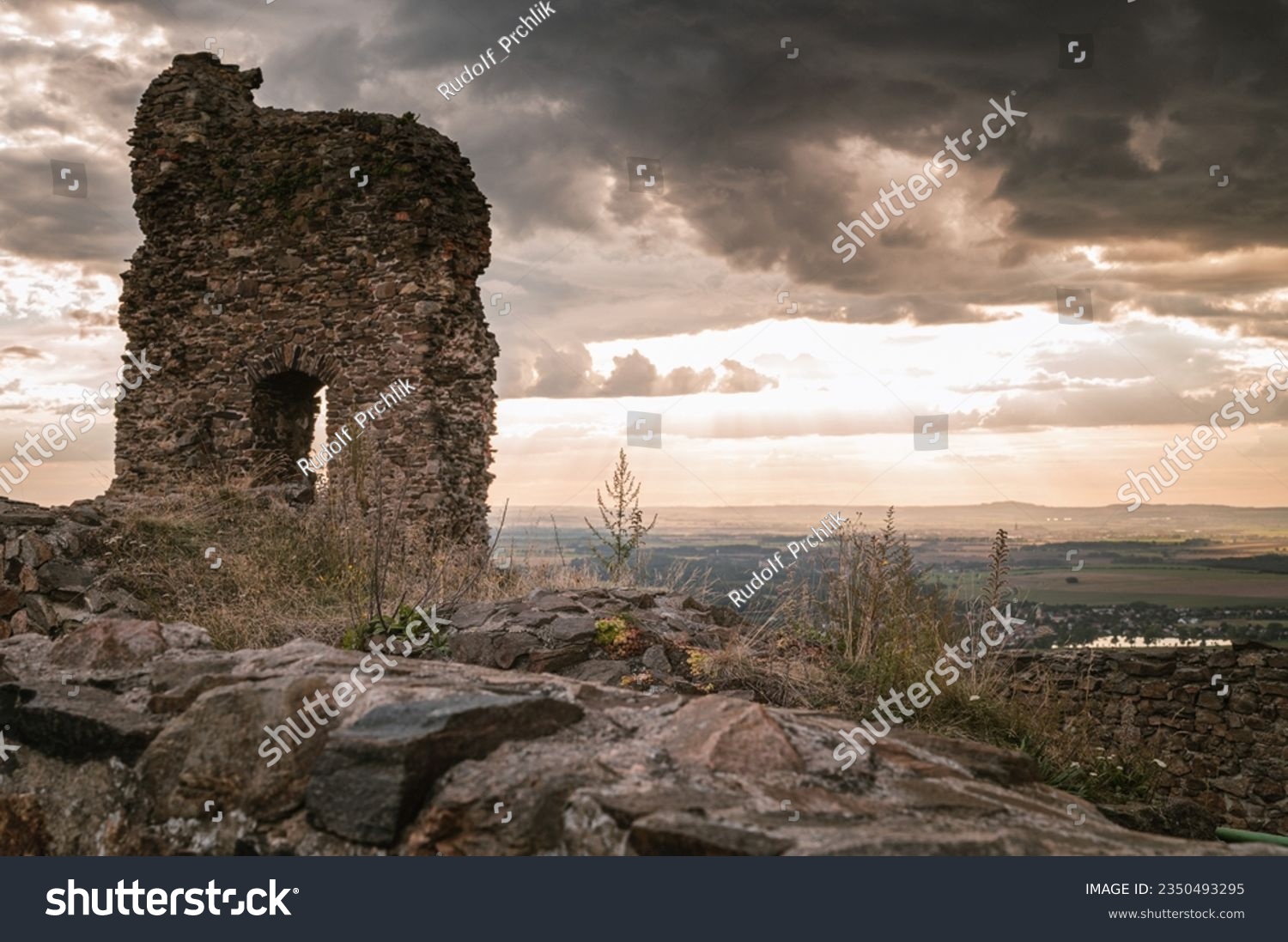 Ruins of Lichnice Castle, Czech Republic #2350493295