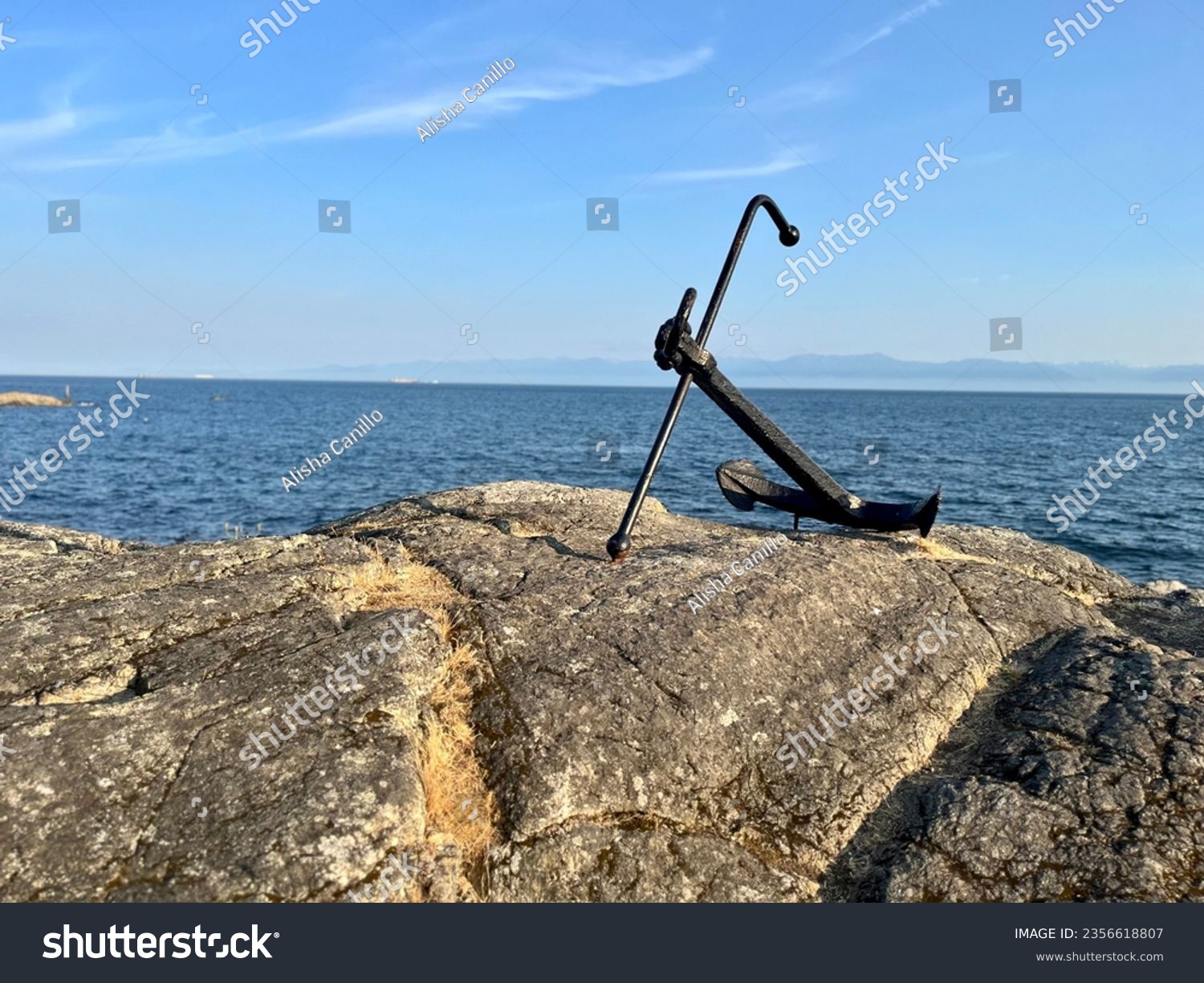 Anchor at Saxe Point Park, Esquimalt, BC, Canada  #2356618807