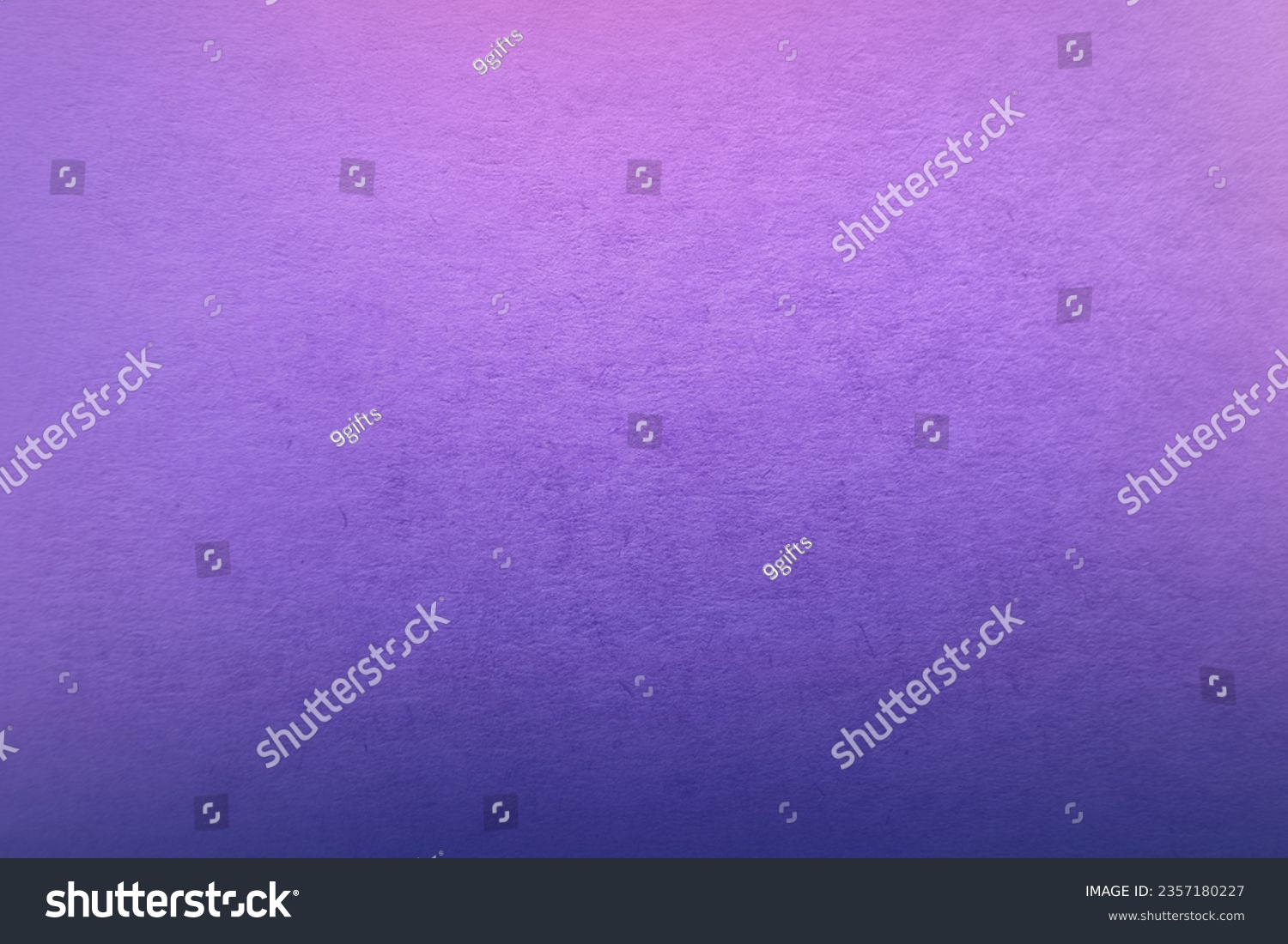 Plain purple or violet two tone color gradation with soft pink paint on environmental friendly cardboard box paper texture background with space minimal style #2357180227