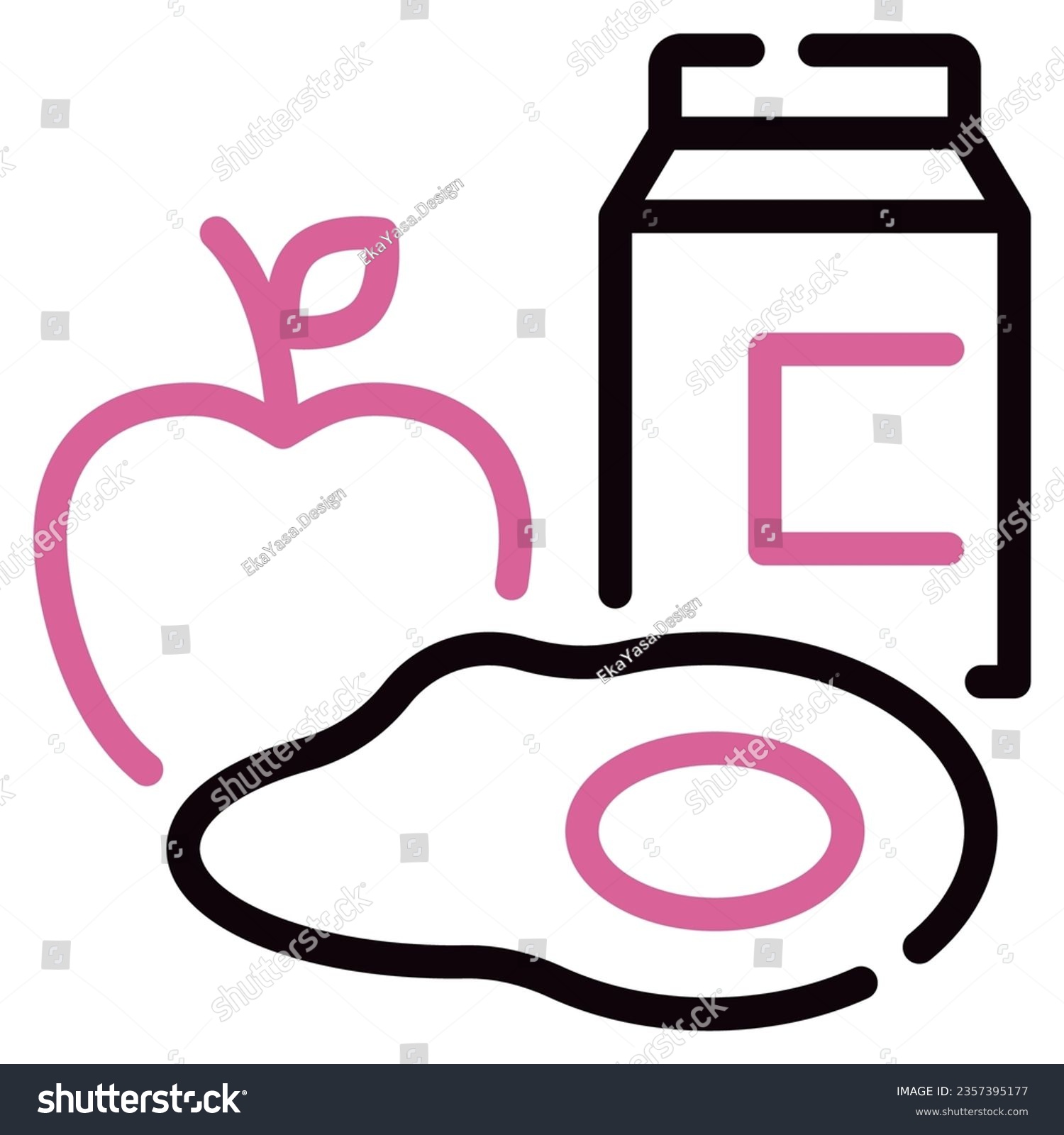 Nutrient rich Foods icon illustration can be - Royalty Free Stock ...