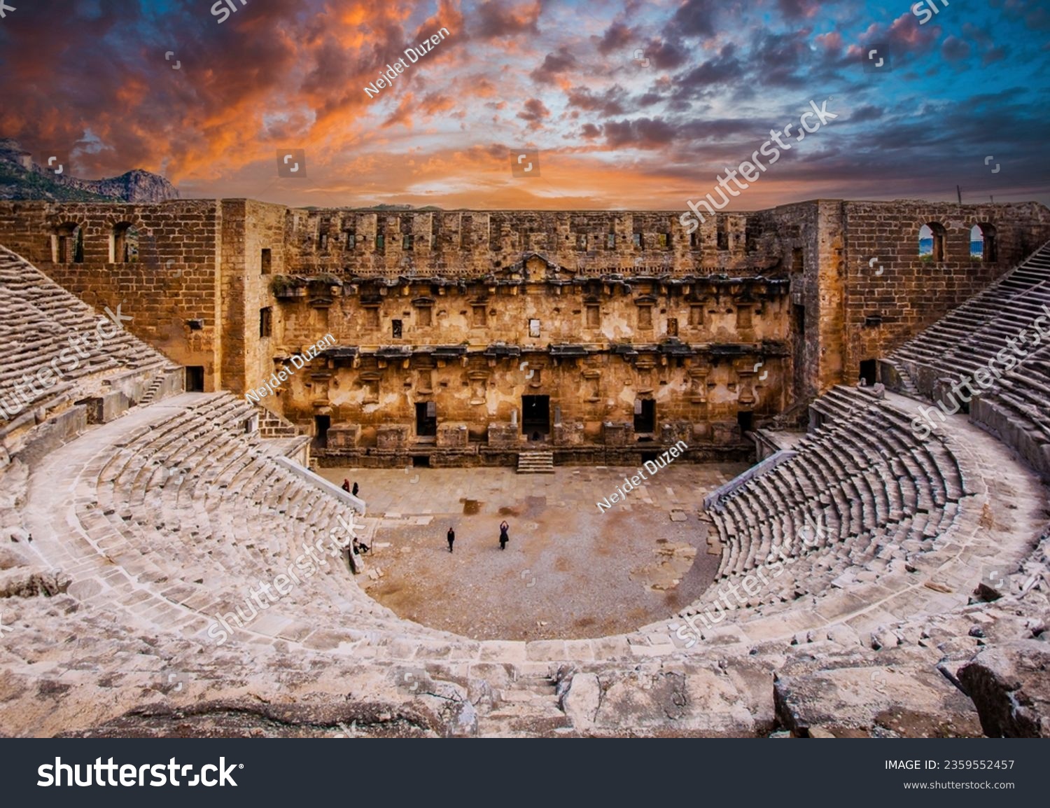 The Theatre of Aspendos Ancient City in Antalya #2359552457