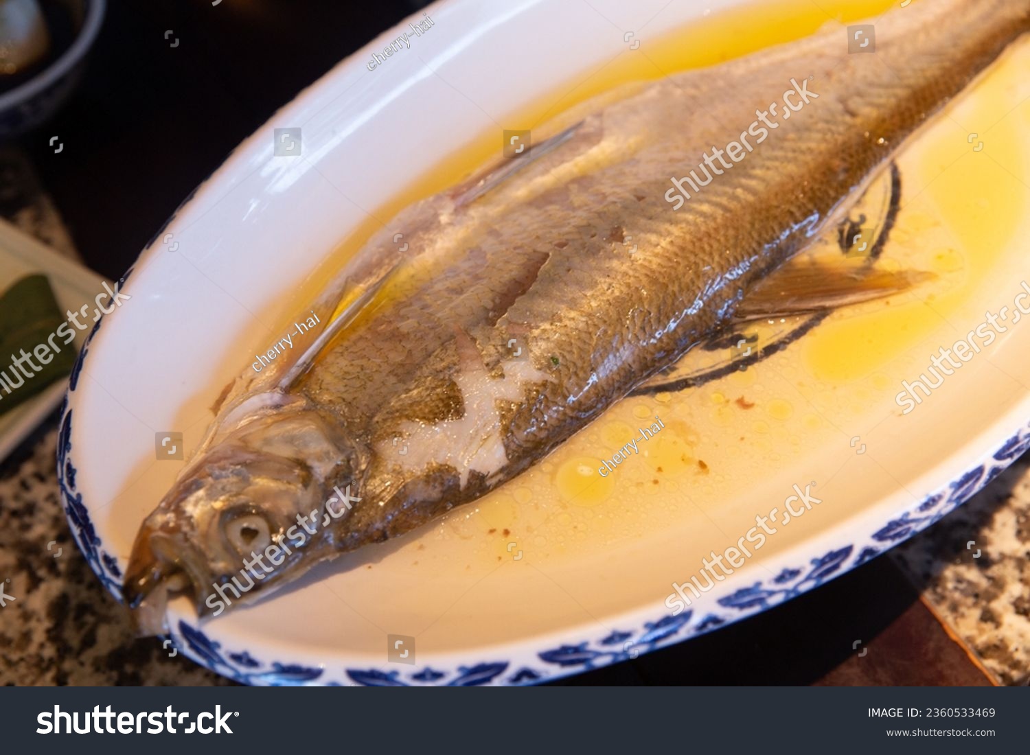Chinese cuisine yangtse river white fish #2360533469