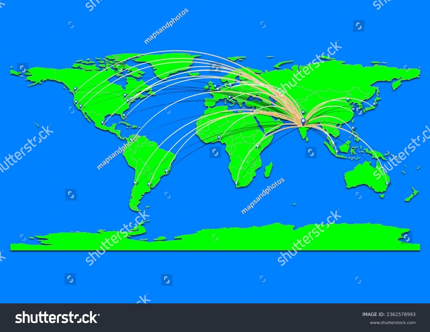 Nanded, India map - Concept map for Nanded, - Royalty Free Stock Vector ...