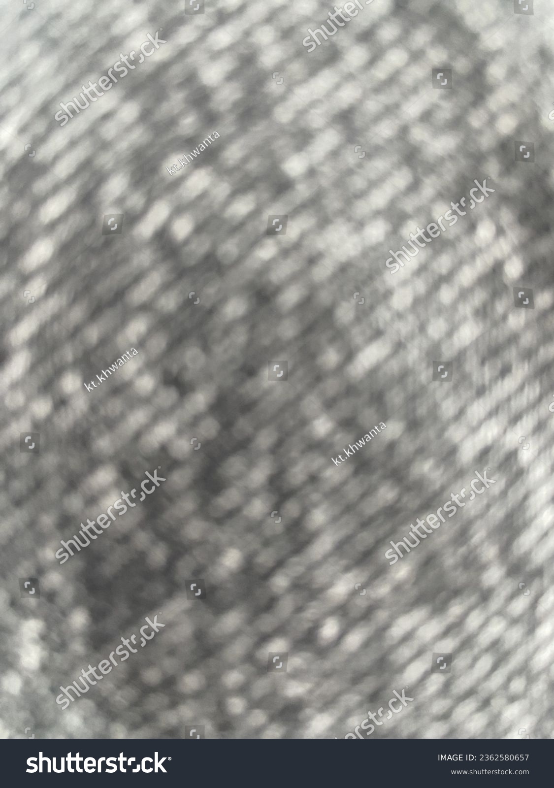 Black Bokeh, Abstract blur black and white color image for background . #2362580657