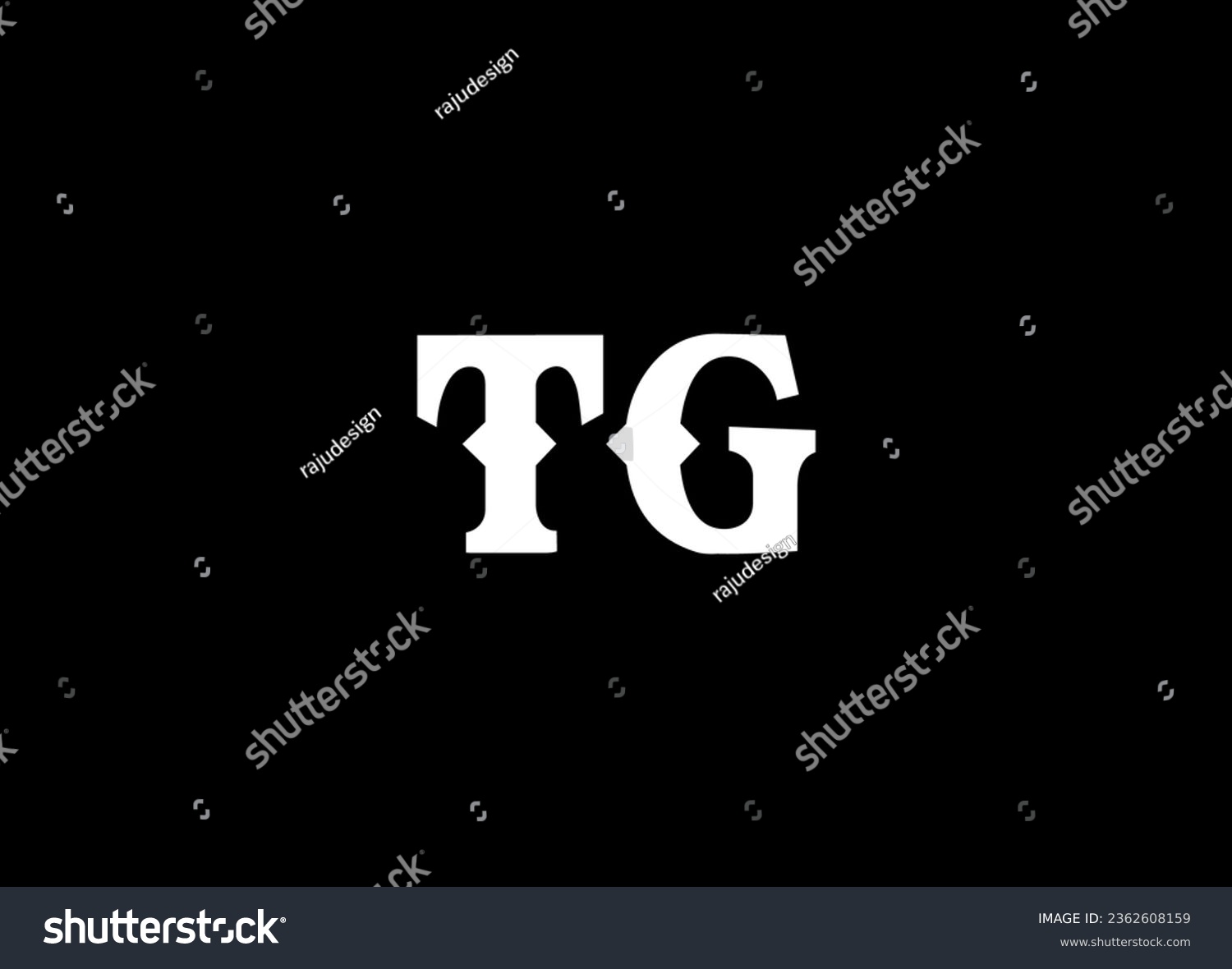 TG Initial logo design and minimalist logo - Royalty Free Stock Vector ...