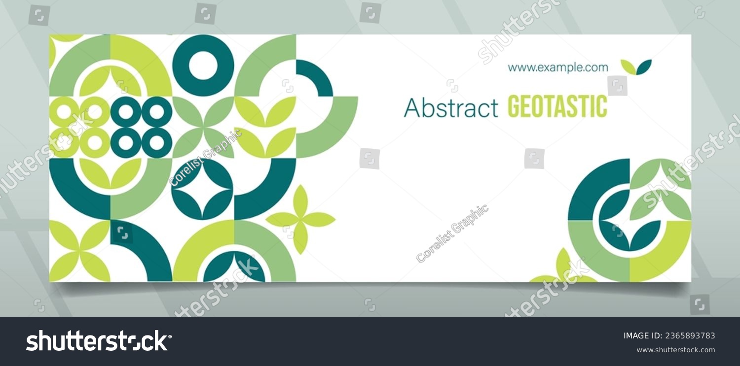 Banner design with geometric shape and abstract concept, suitable for art, event, festive, celebration, graduation, opening, sale, ads and others #2365893783