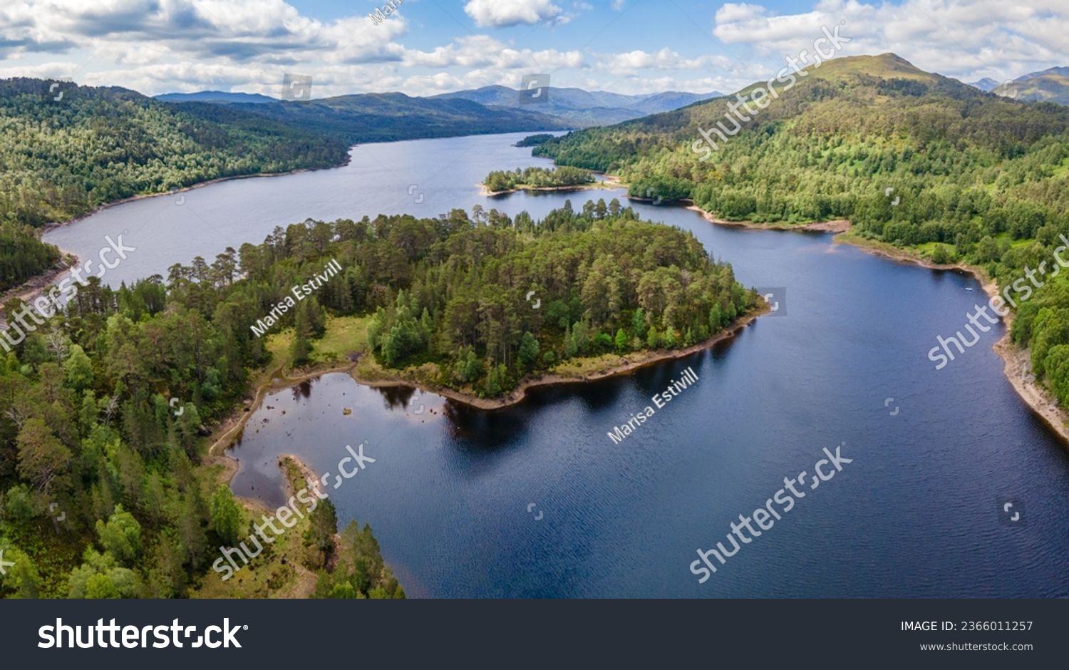 Loch beinn a mheadhoin glen affric, Scotland, United Kingdom #2366011257