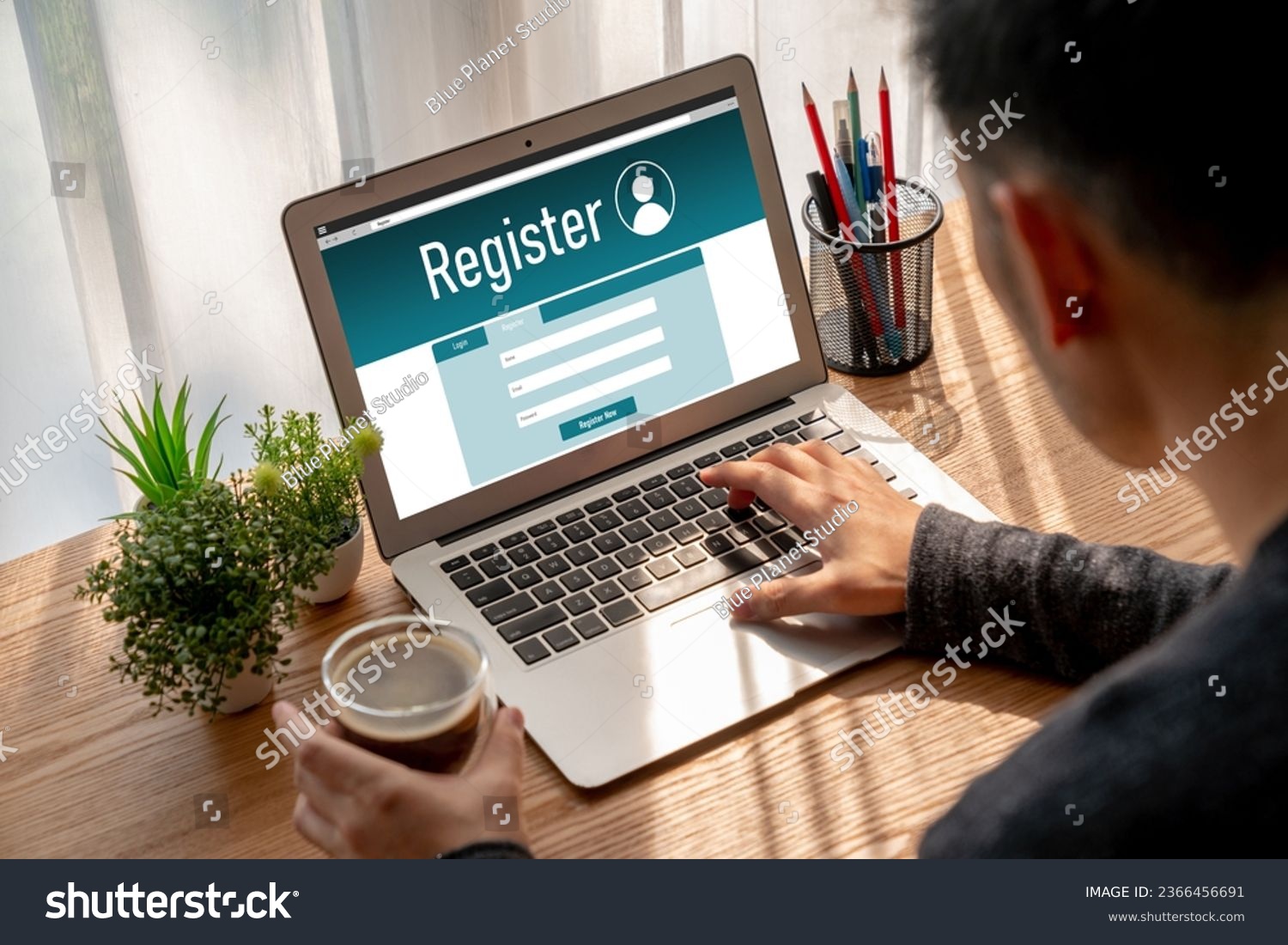 Online registration form for modish form filling on the internet website #2366456691