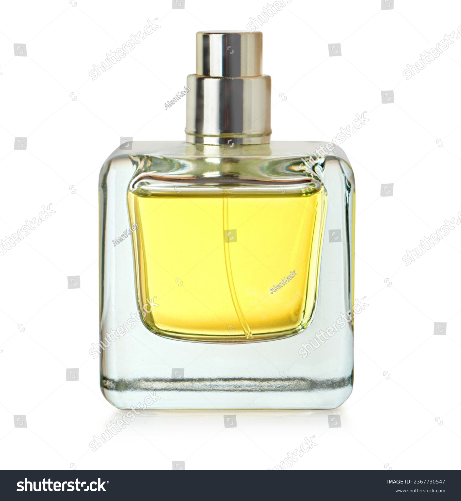 parfume bottles isolated on white background with clipping path #2367730547