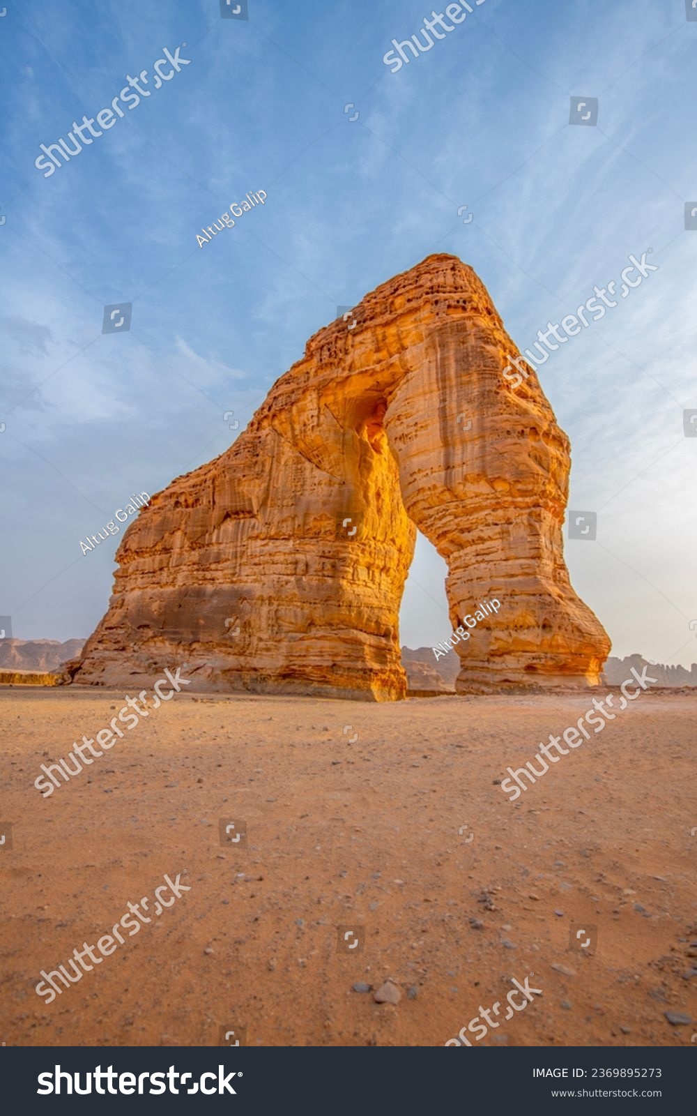 Elephant Rock Formation at Al Ula, Saudi Arabia #2369895273