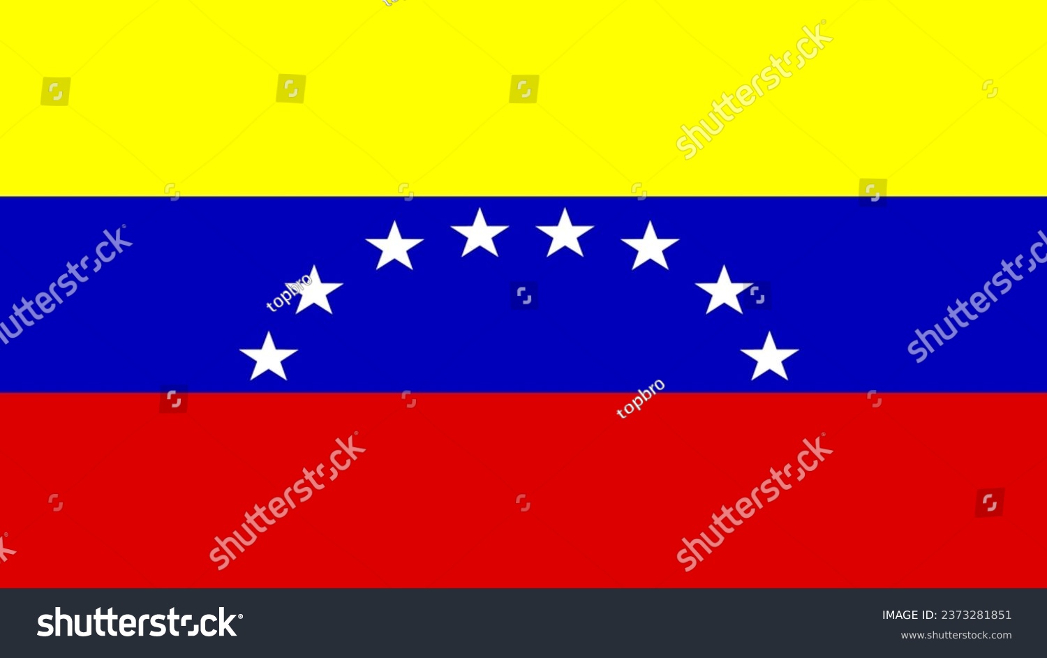 Venezuela Flag. National Venezuela flag. Flag of Venezuela. Flag of Venezuela Vector graphics #2373281851