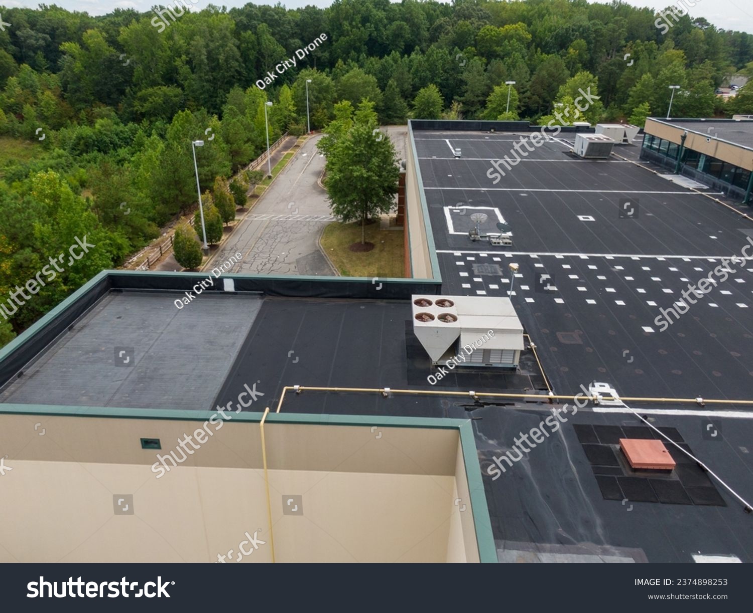 Commercial Roof Inspection By Drone #2374898253