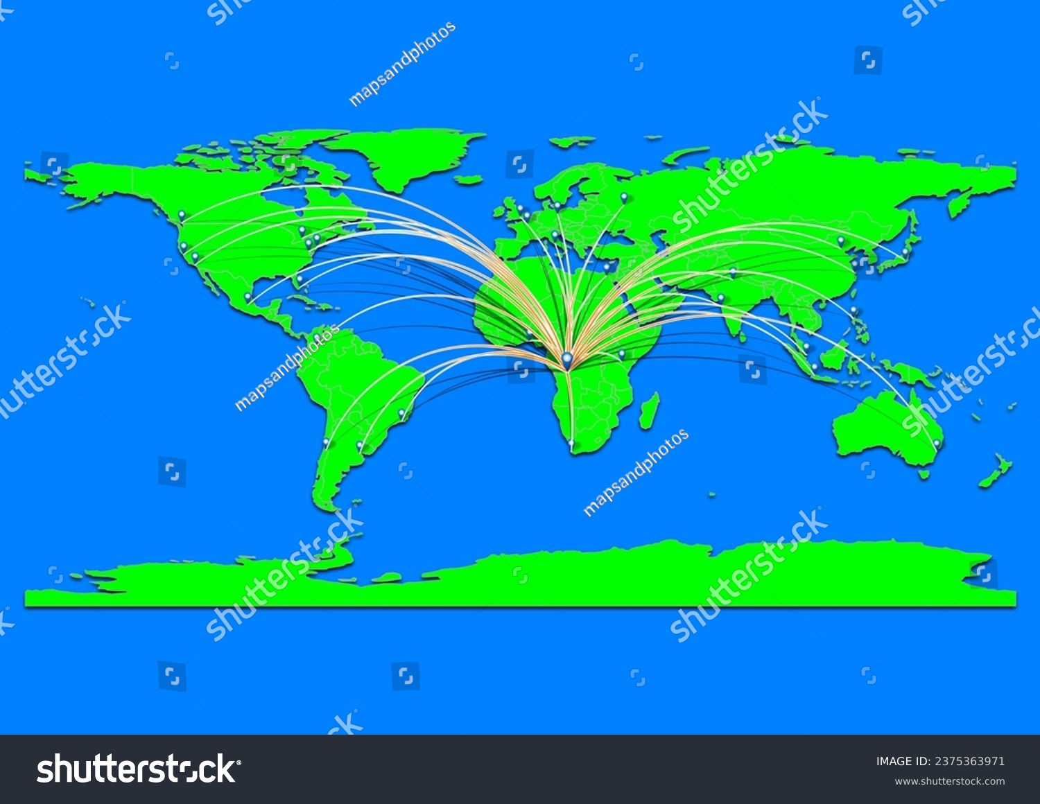 Kenge, Congo (Kinshasa) map - Concept map for - Royalty Free Stock ...