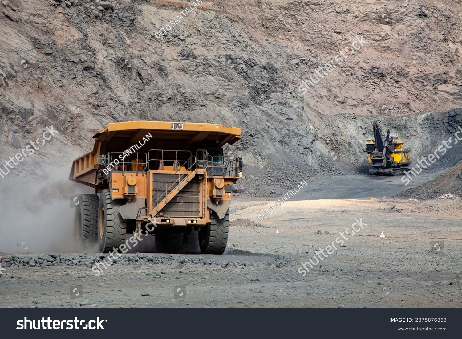 Regular maintenance and inspection are critical for mining trucks due to the harsh operating conditions they face.  #2375876863