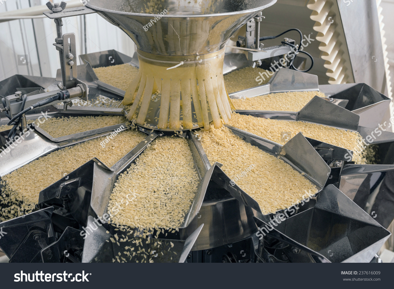 Automated food factory make fresh pasta #237616009