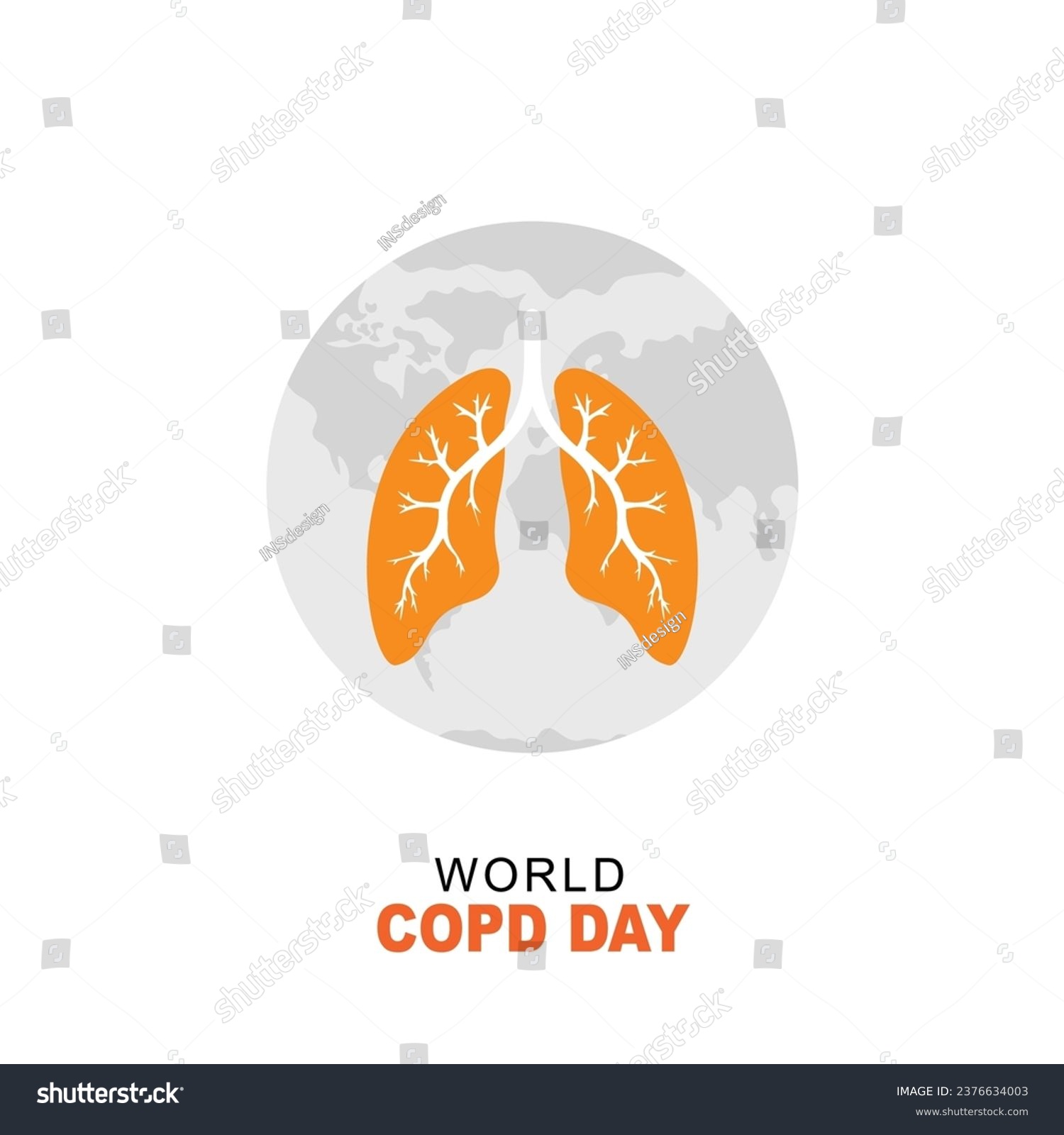 World COPD Day background. Health Diseases. - Royalty Free Stock Vector ...