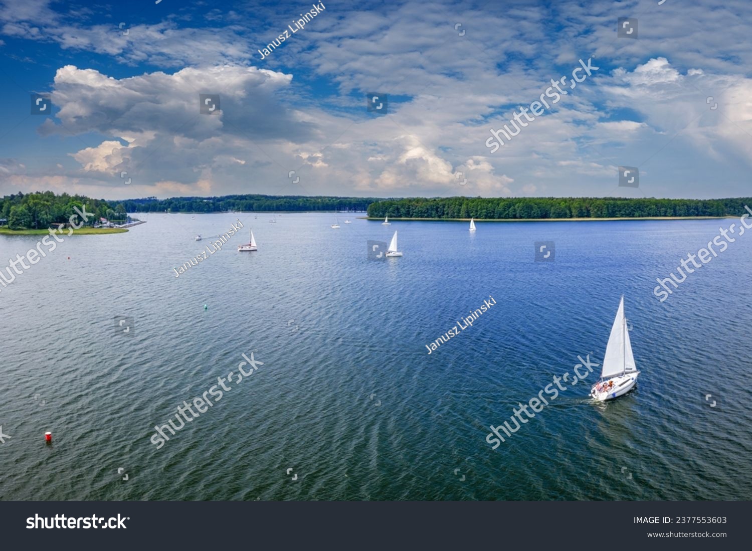 Masuria - the land of a thousand lakes in north-eastern Poland #2377553603