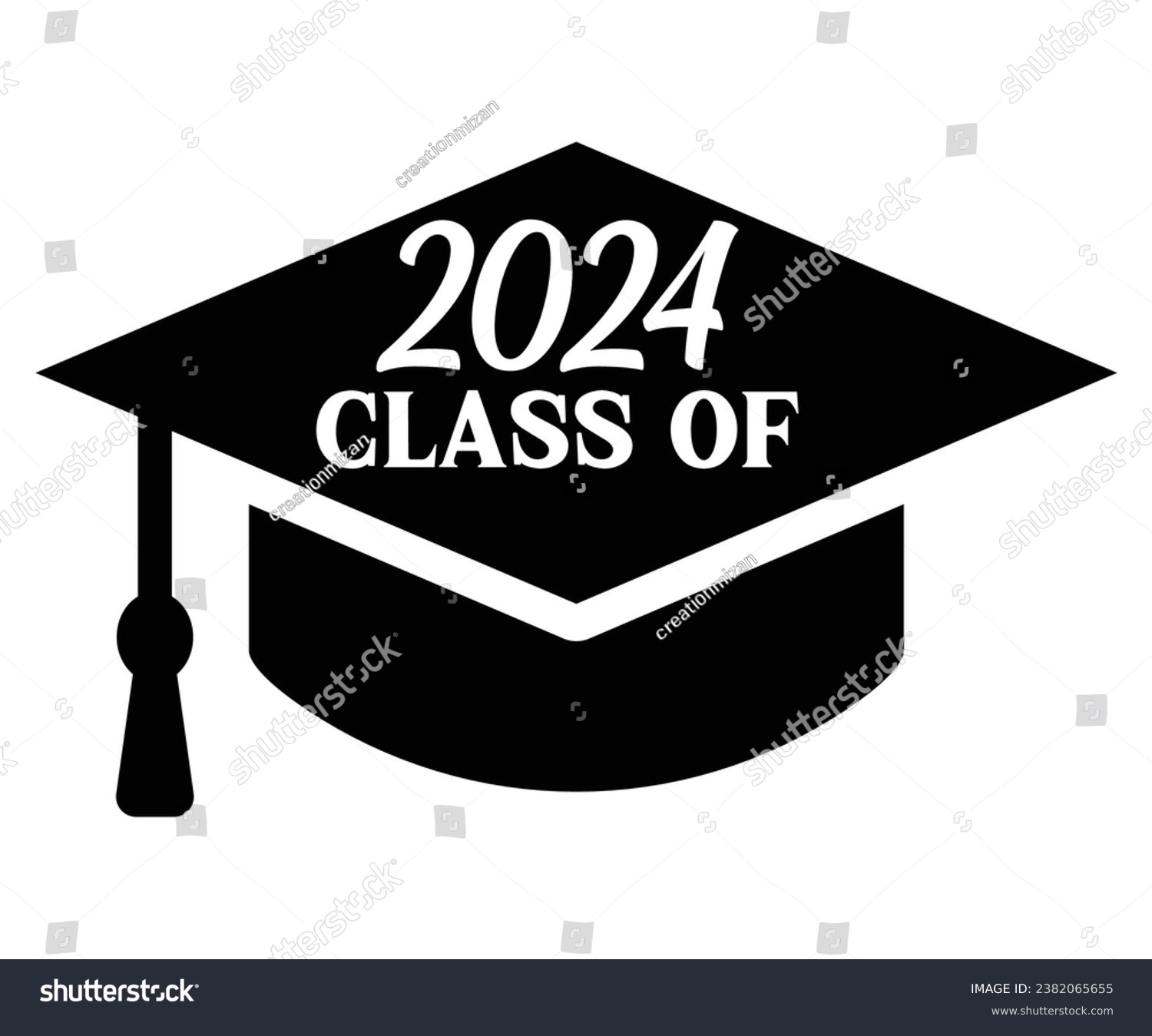 2024 class of Svg,Class of 2024, Graduation - Royalty Free Stock Vector ...