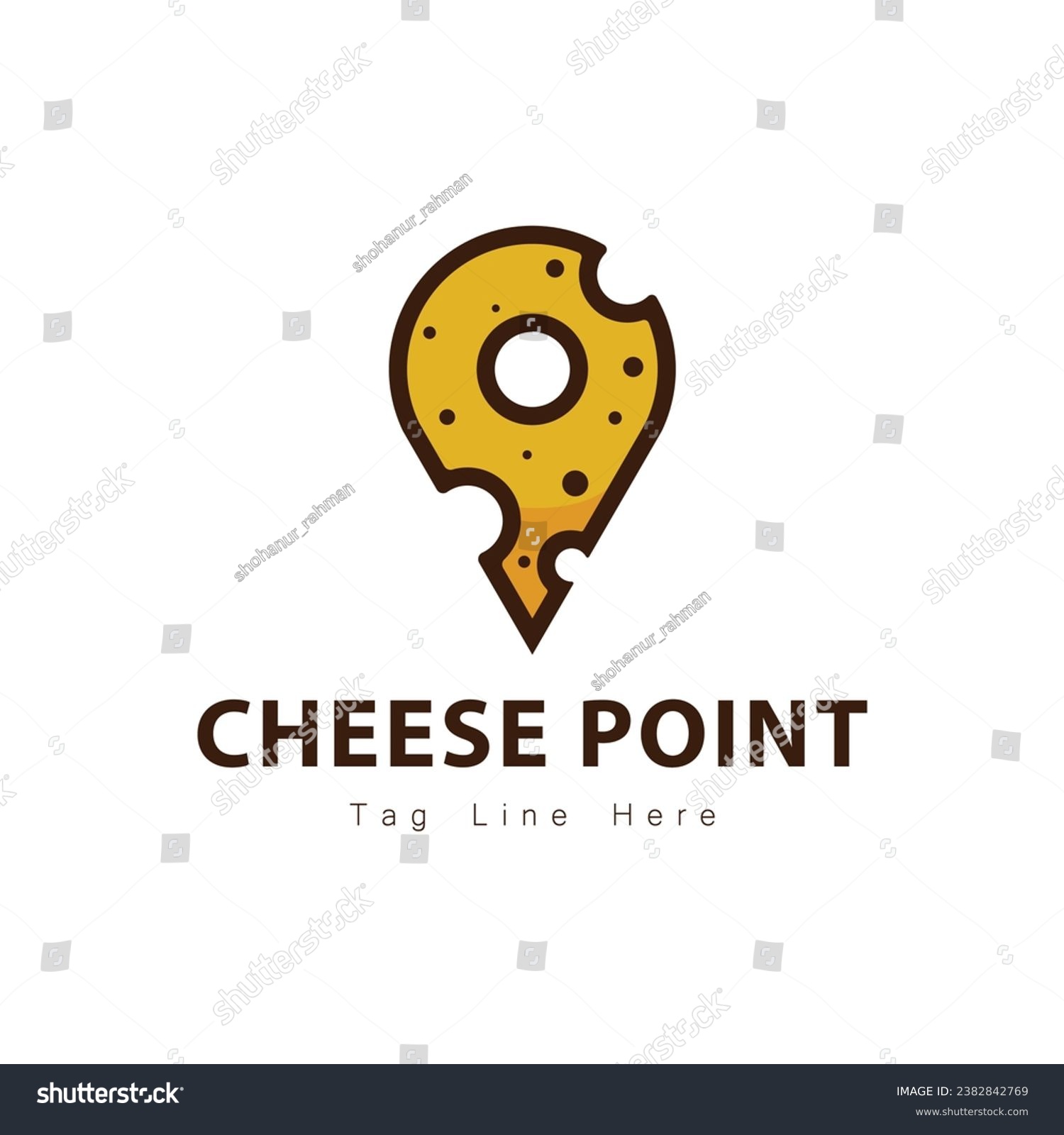 Cheese Point logo | Cheese Shop logo - Royalty Free Stock Vector ...