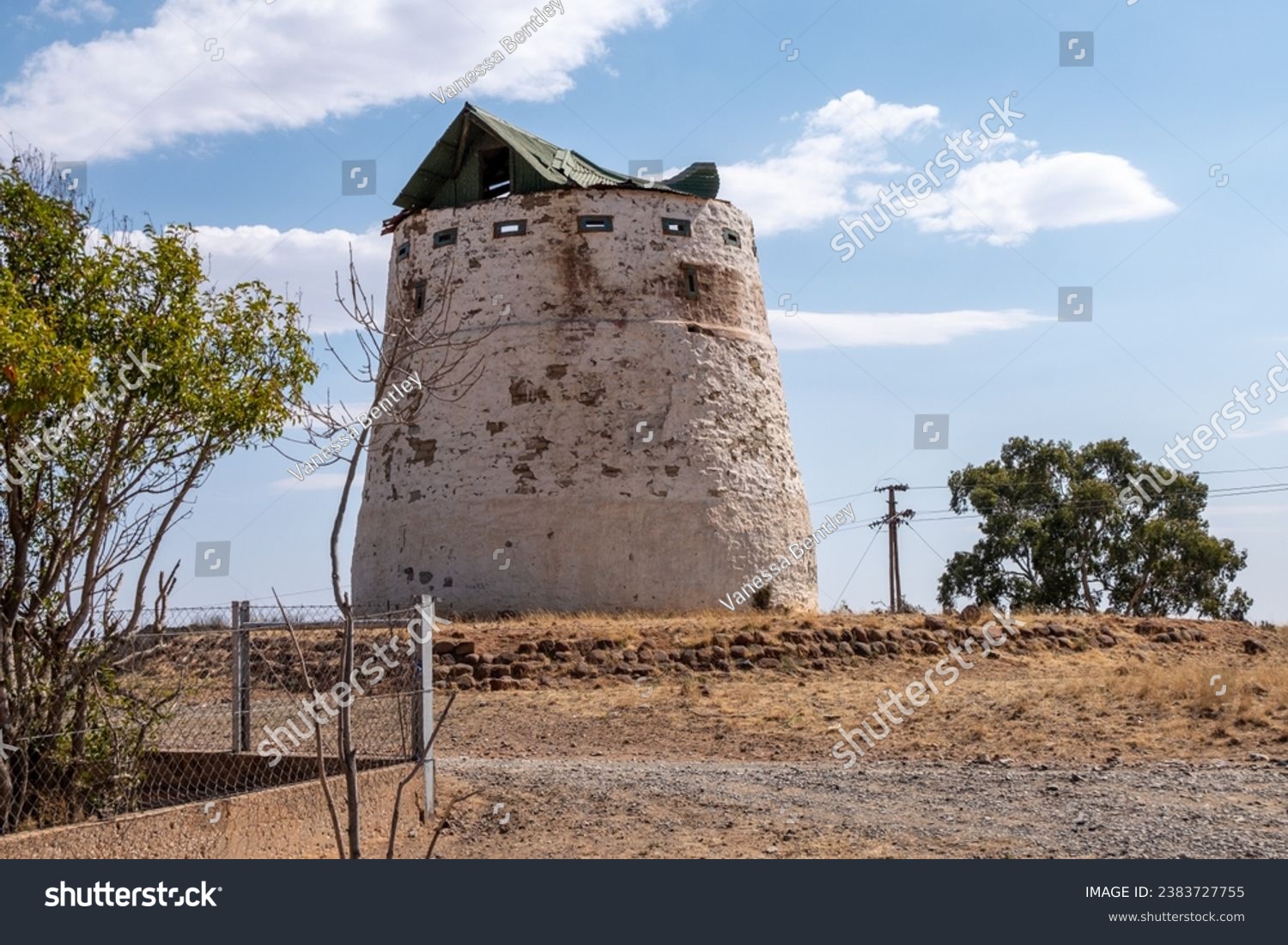 Blockhouse from the 2nd Anglo Boer war in Noupoort, South Africa #2383727755