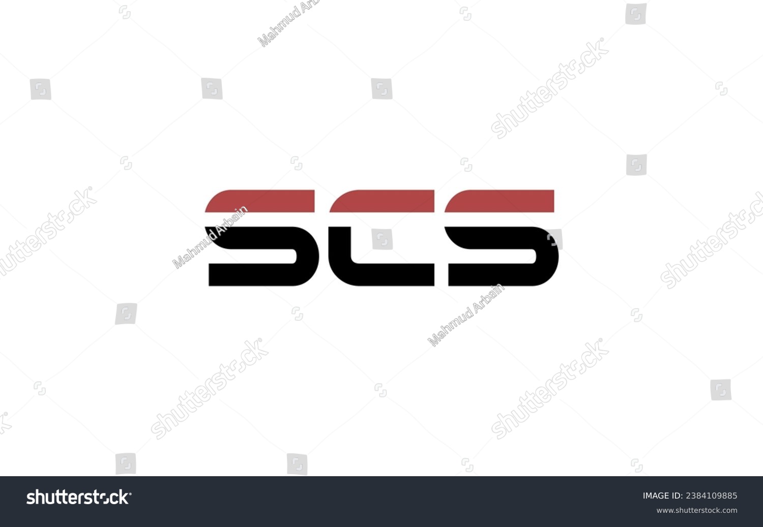 Modern SCS Letter logo design vector template - Royalty Free Stock ...