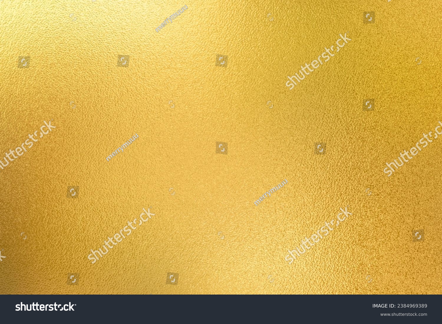 Gold wall texture background. Yellow shiny gold foil paint on wall sheet with gloss light reflection, vibrant golden paper luxury wallpaper 
 #2384969389