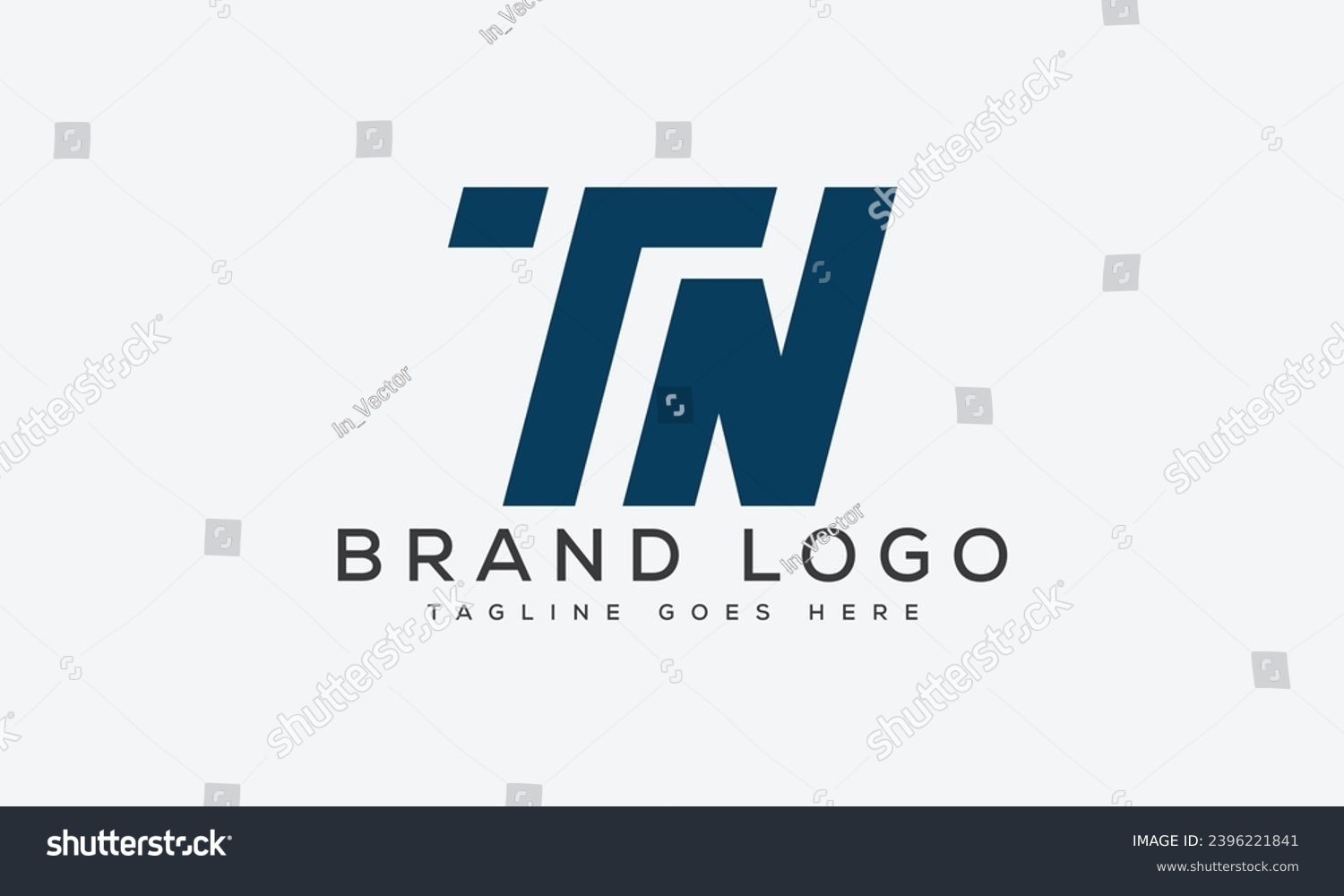 letter TN logo design vector template design for - Royalty Free Stock ...