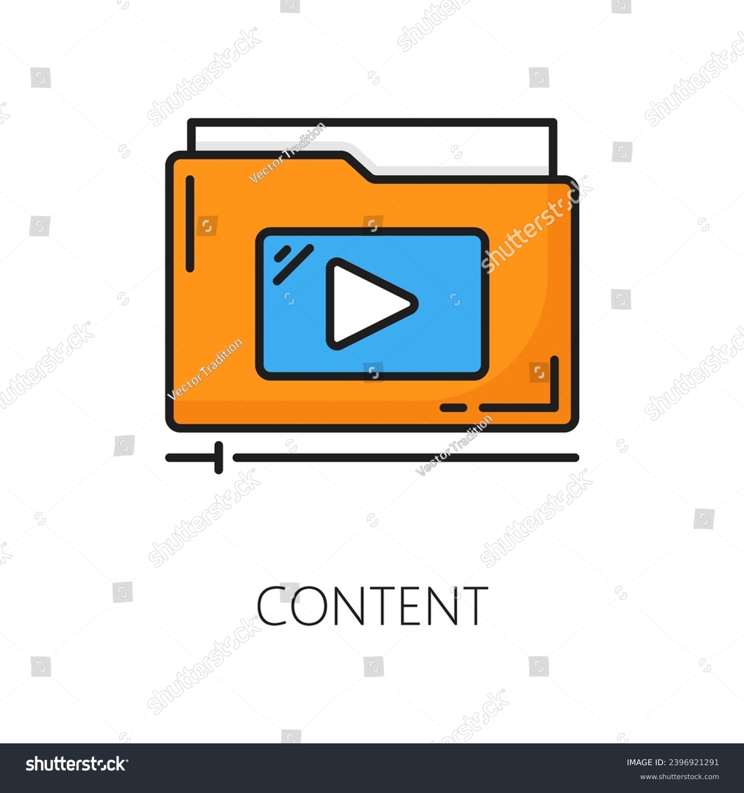 Content. CDN. Content Delivery Network Icon, Web - Royalty Free Stock ...