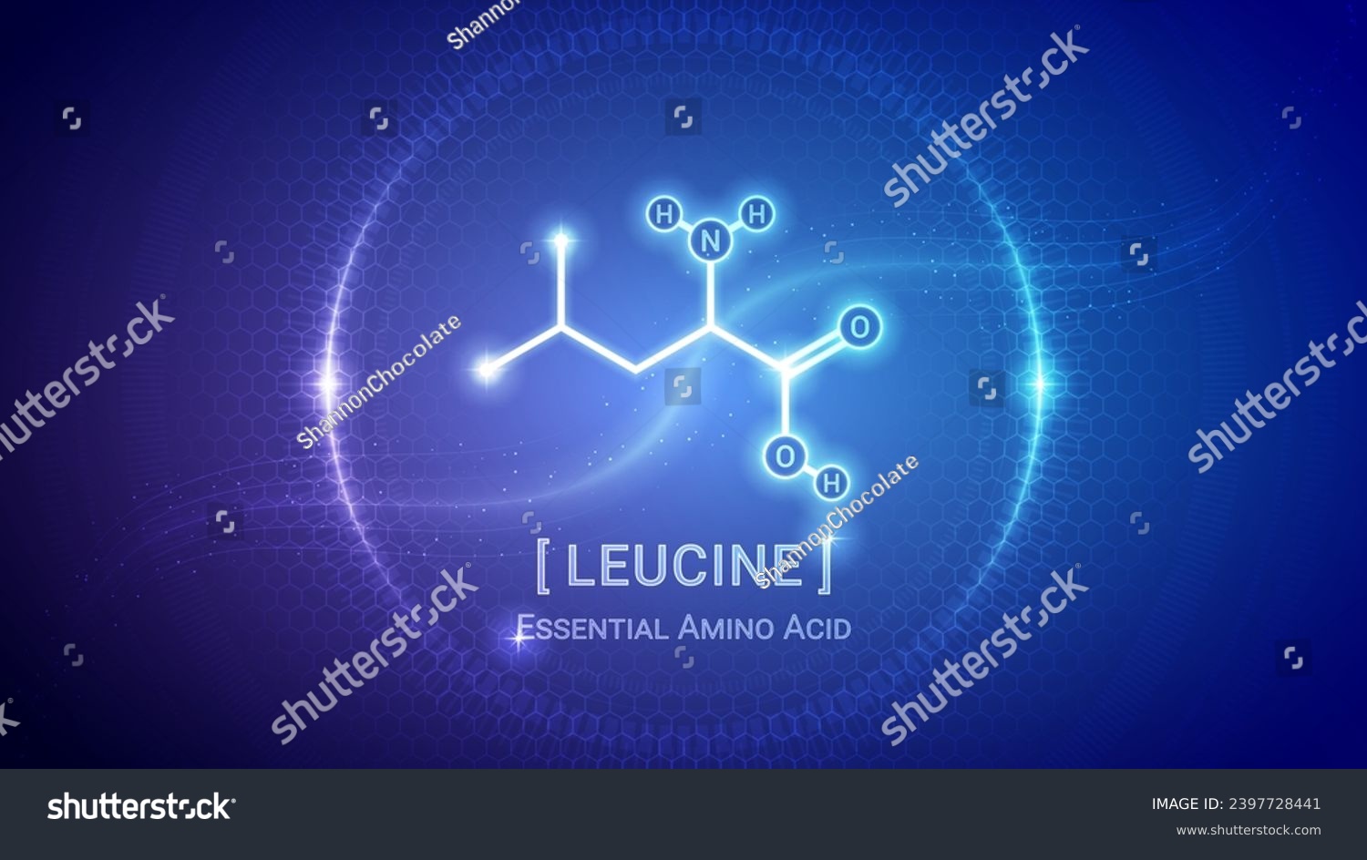 Leucine, Amino Acid Chemical Structure, Organic - Royalty Free Stock ...