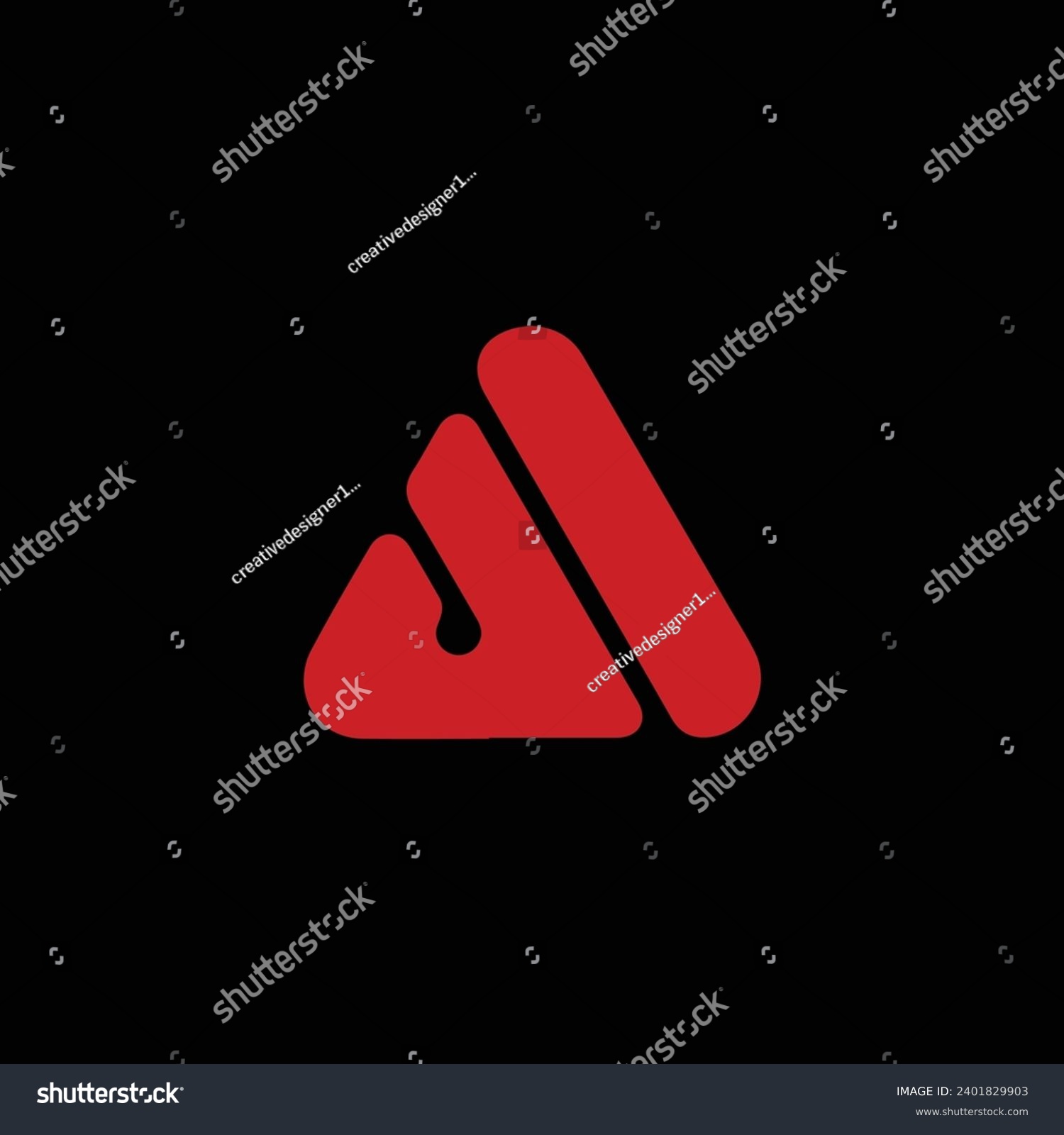 A letter logo Royalty Free Vector Image - letter - Royalty Free Stock ...