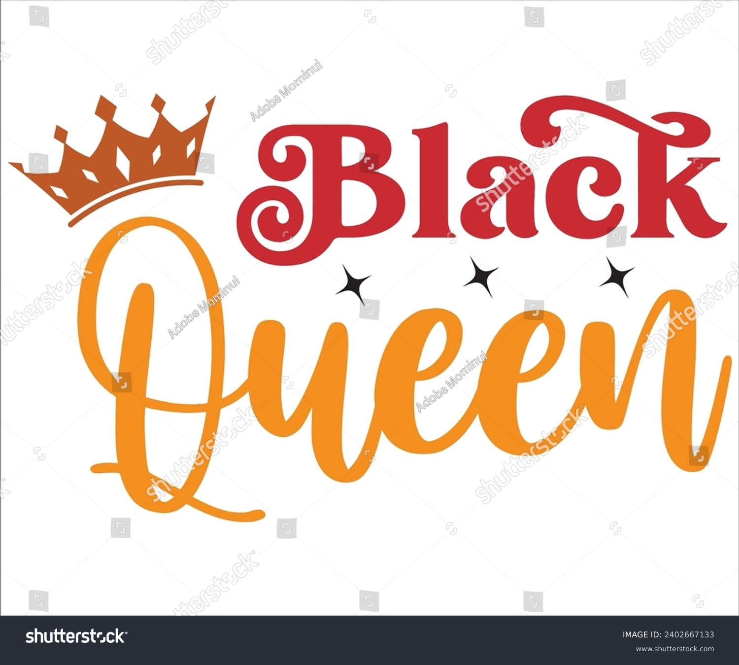 Black Queen Svg,Black History Month Svg,Retro - Royalty Free Stock ...