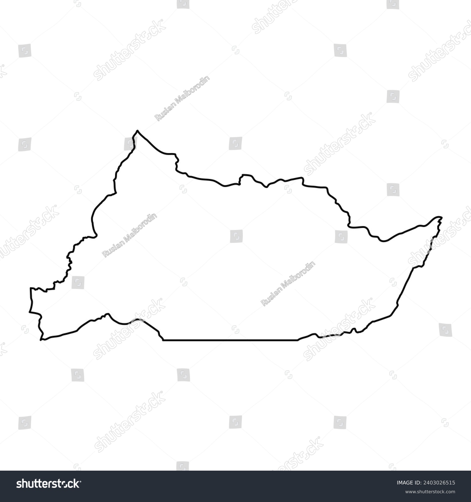 Adamawa region map, administrative division of - Royalty Free Stock ...