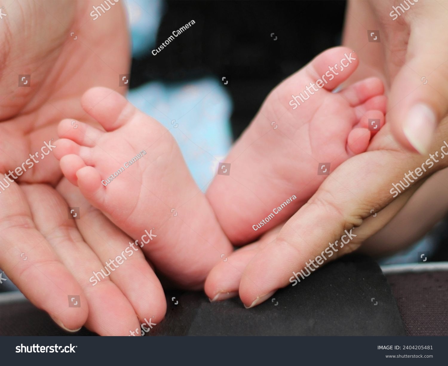 Baby’s feet Global family day Mon, Jan 1, 2024 #2404205481