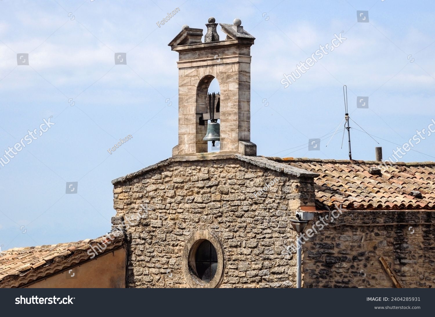 Chapel of the White Penitents in Gordes commune, France #2404285931
