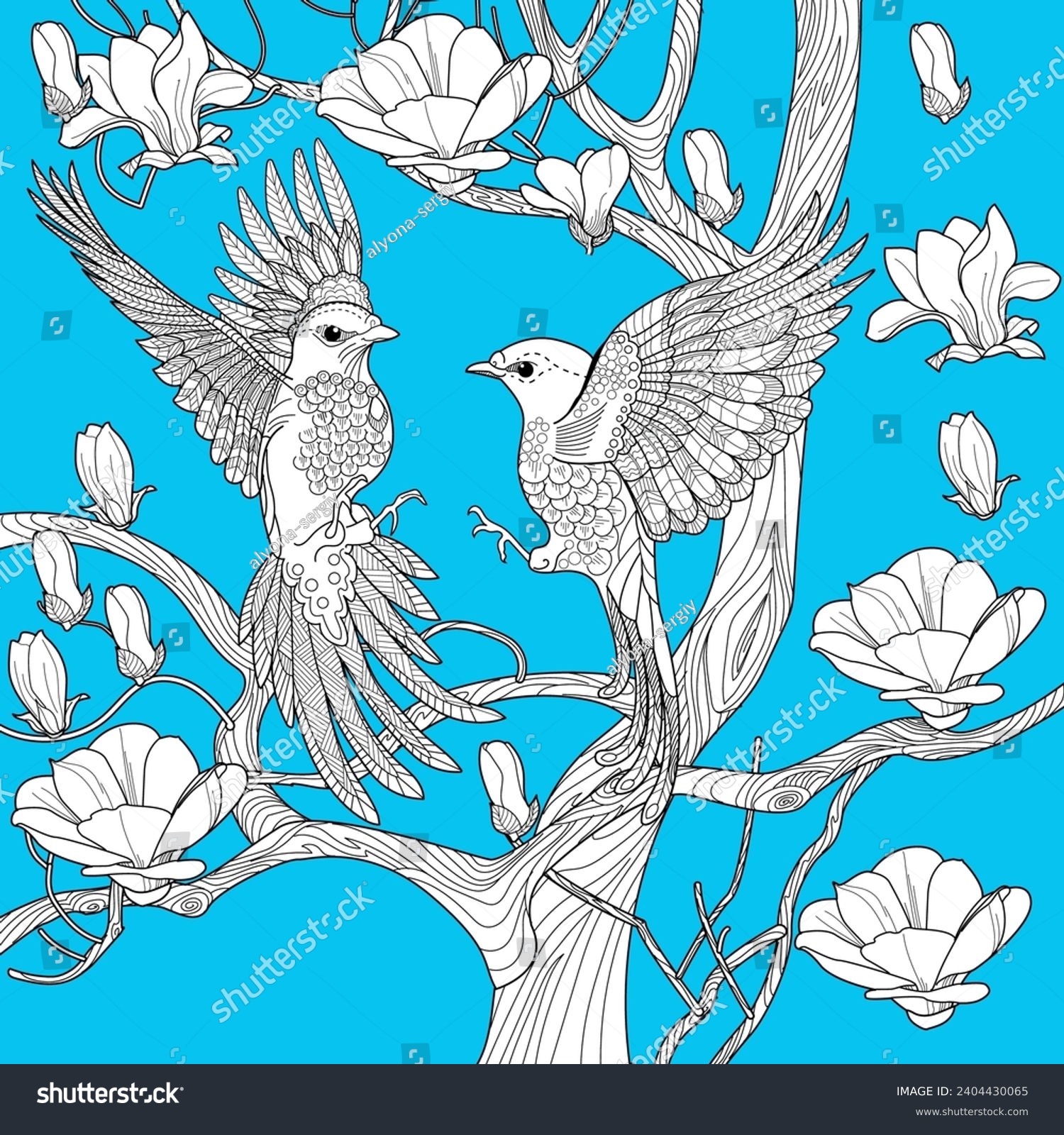 Art therapy coloring page. Coloring book for Royalty Free Stock