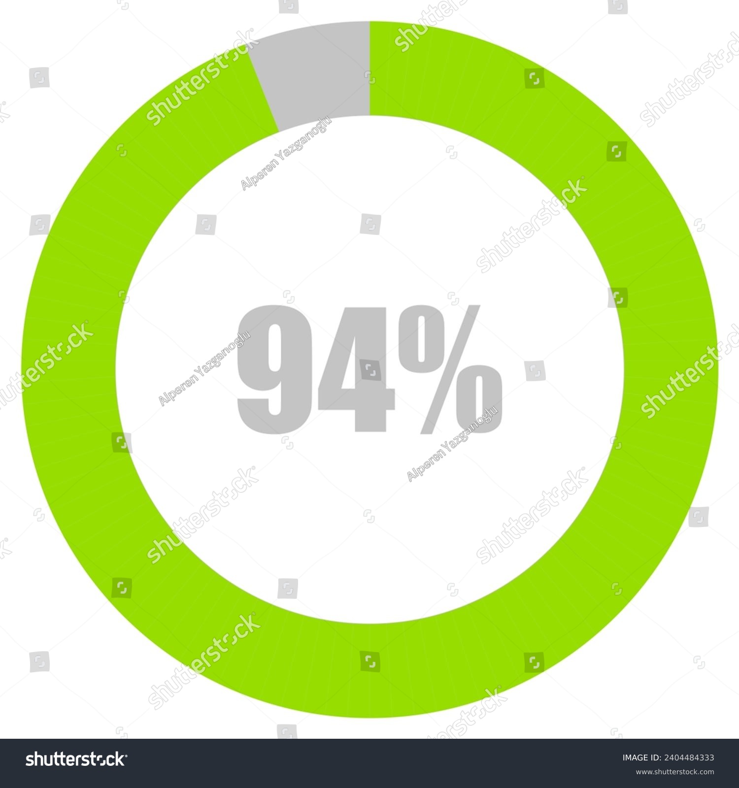 94% Loading. 94% circle diagrams Infographics - Royalty Free Stock ...