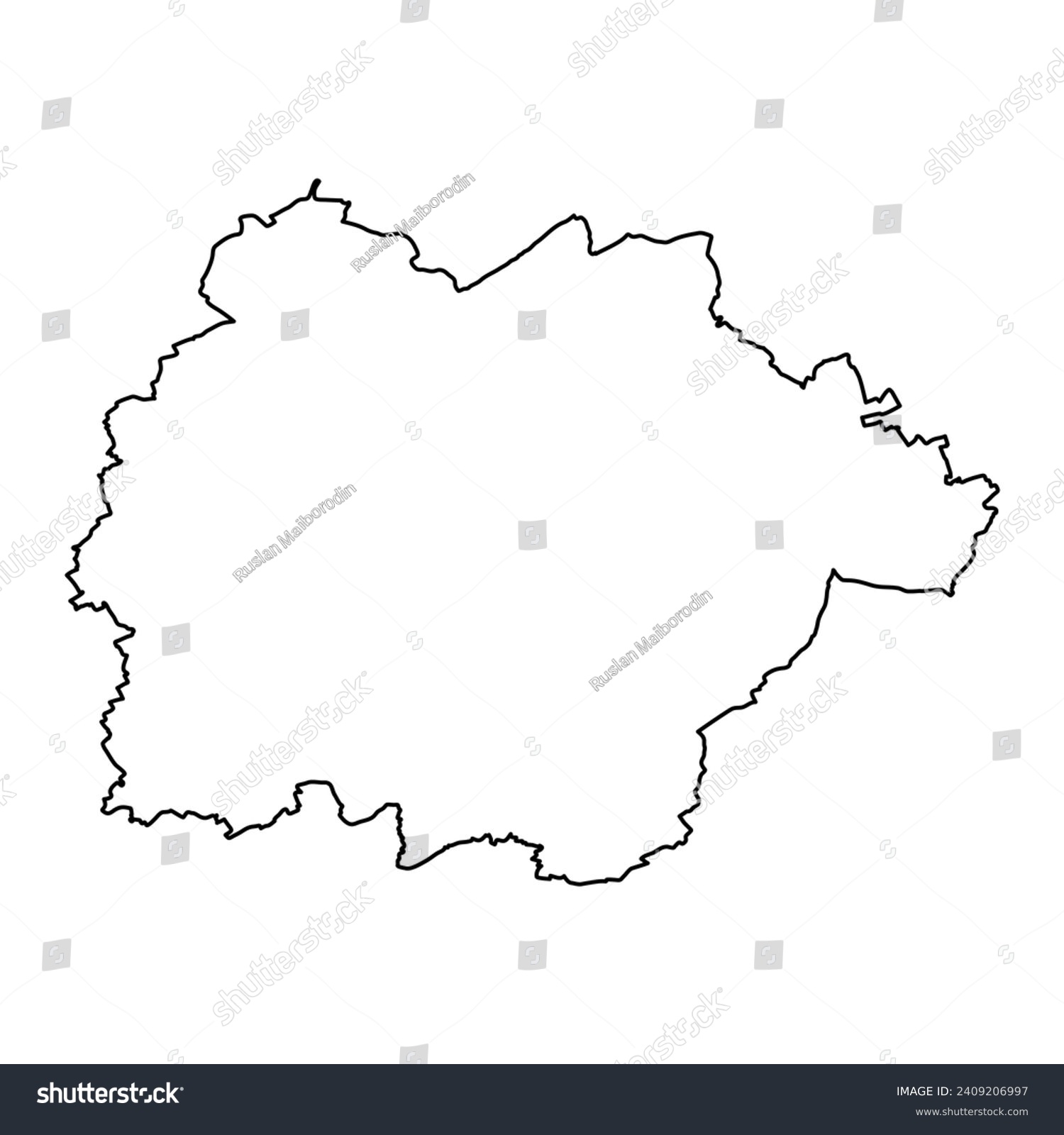 Mersch canton map, administrative division of - Royalty Free Stock ...