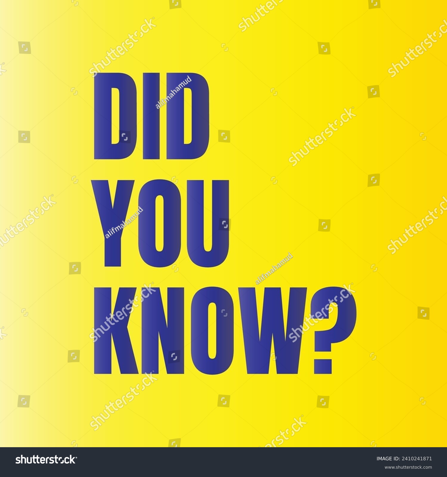 Did you know vector sign, did you know question - Royalty Free Stock ...