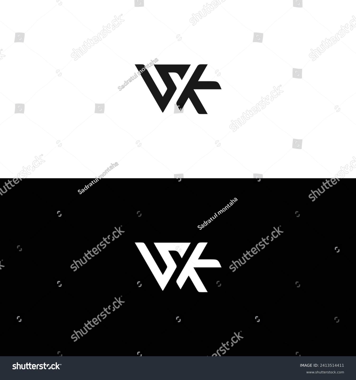 SK Logo. S K Design. White SK Letter. SK, S K - Royalty Free Stock ...