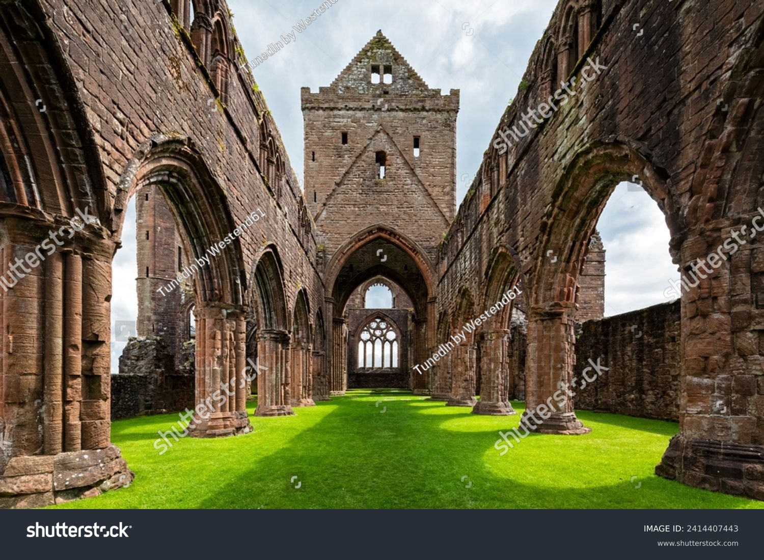 United kingdom- scotland- dumfries and galloway- sweetheart abbey #2414407443