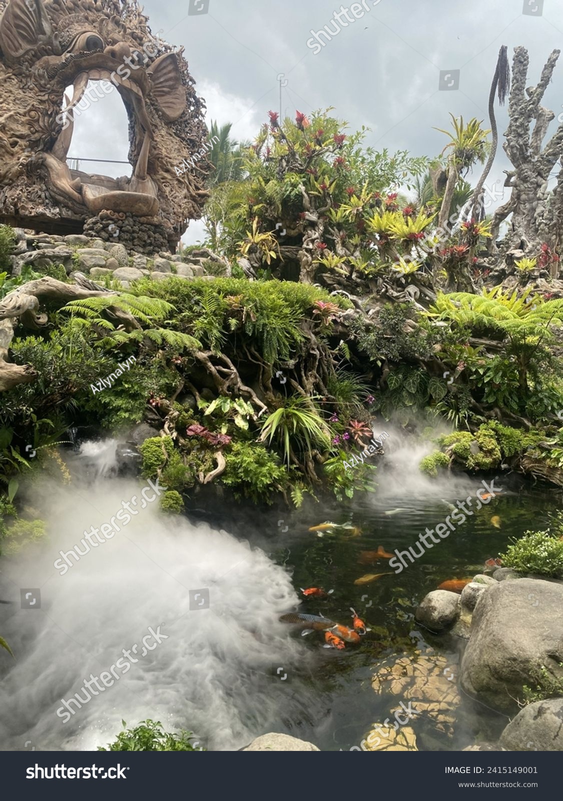 The beautiful garden in Sari Timbul Bali #2415149001