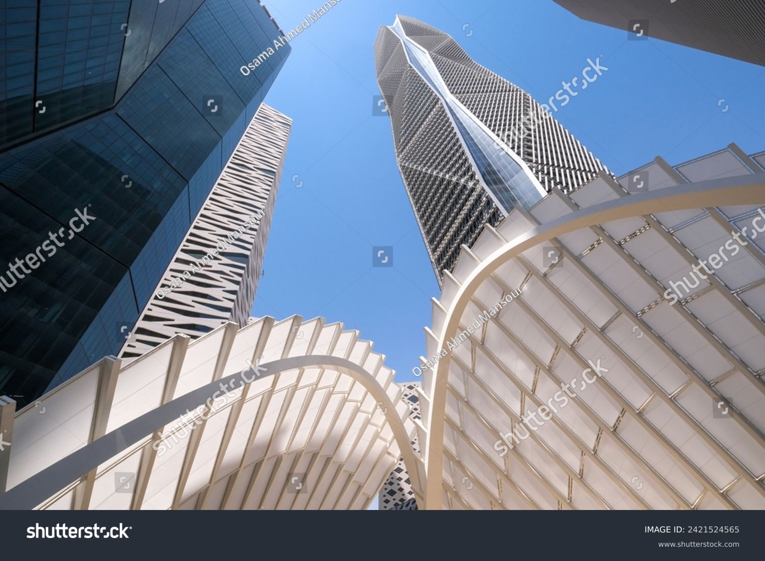 King Abdullah Financial District, in the capital, Riyadh, Saudi Arabia #2421524565