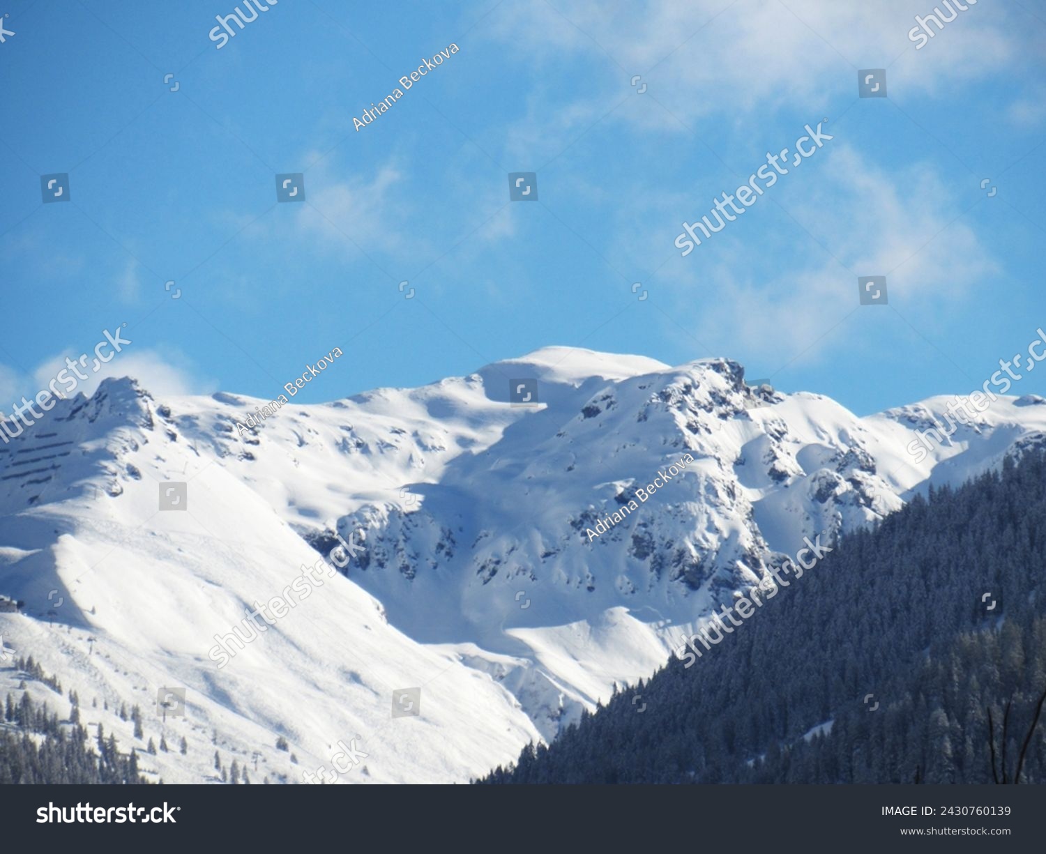 snowy mountains - hello winter - austrian alps  #2430760139